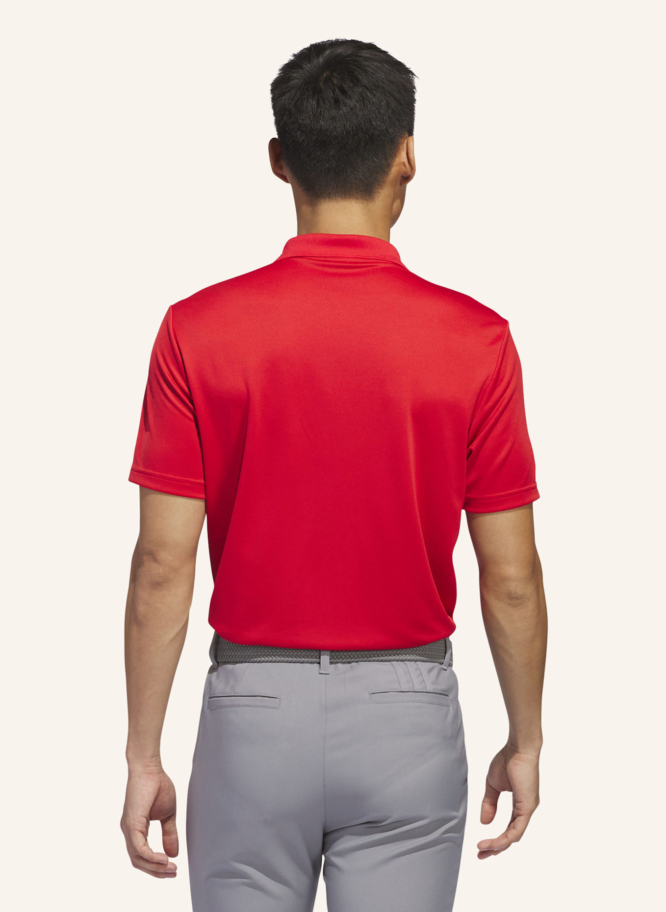 adidas ADI PERFORMANCE POLOSHIRT: ROT