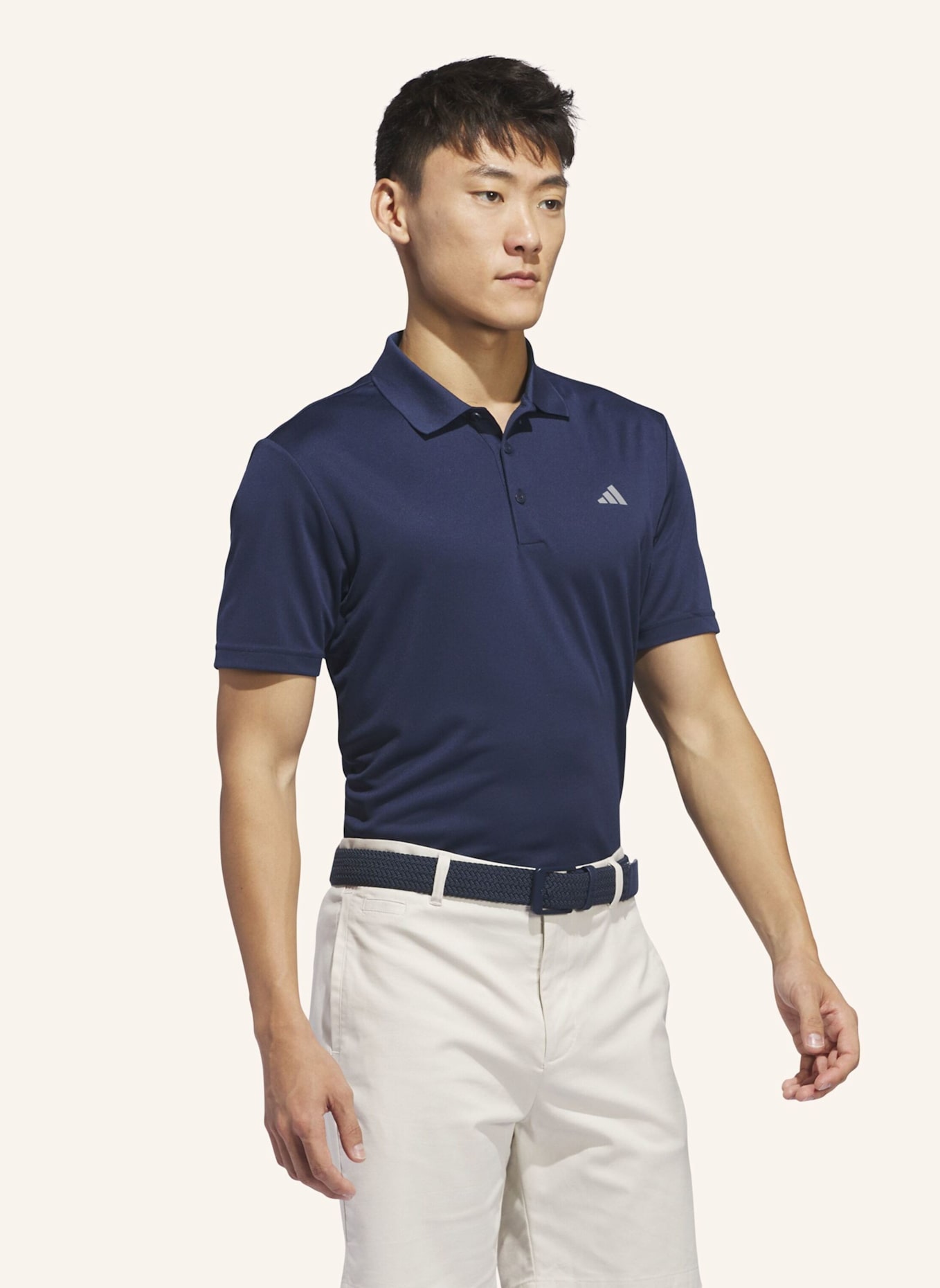 adidas ADI PERFORMANCE POLOSHIRT: BLAU