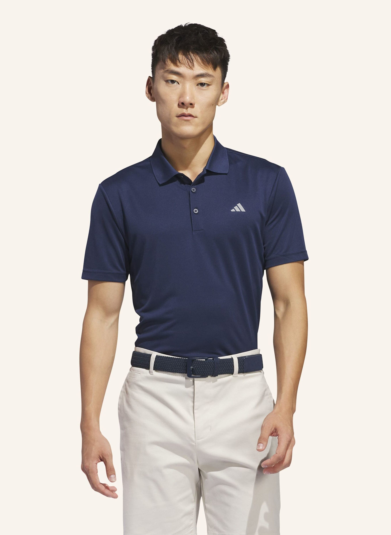 adidas ADI PERFORMANCE POLOSHIRT: BLAU