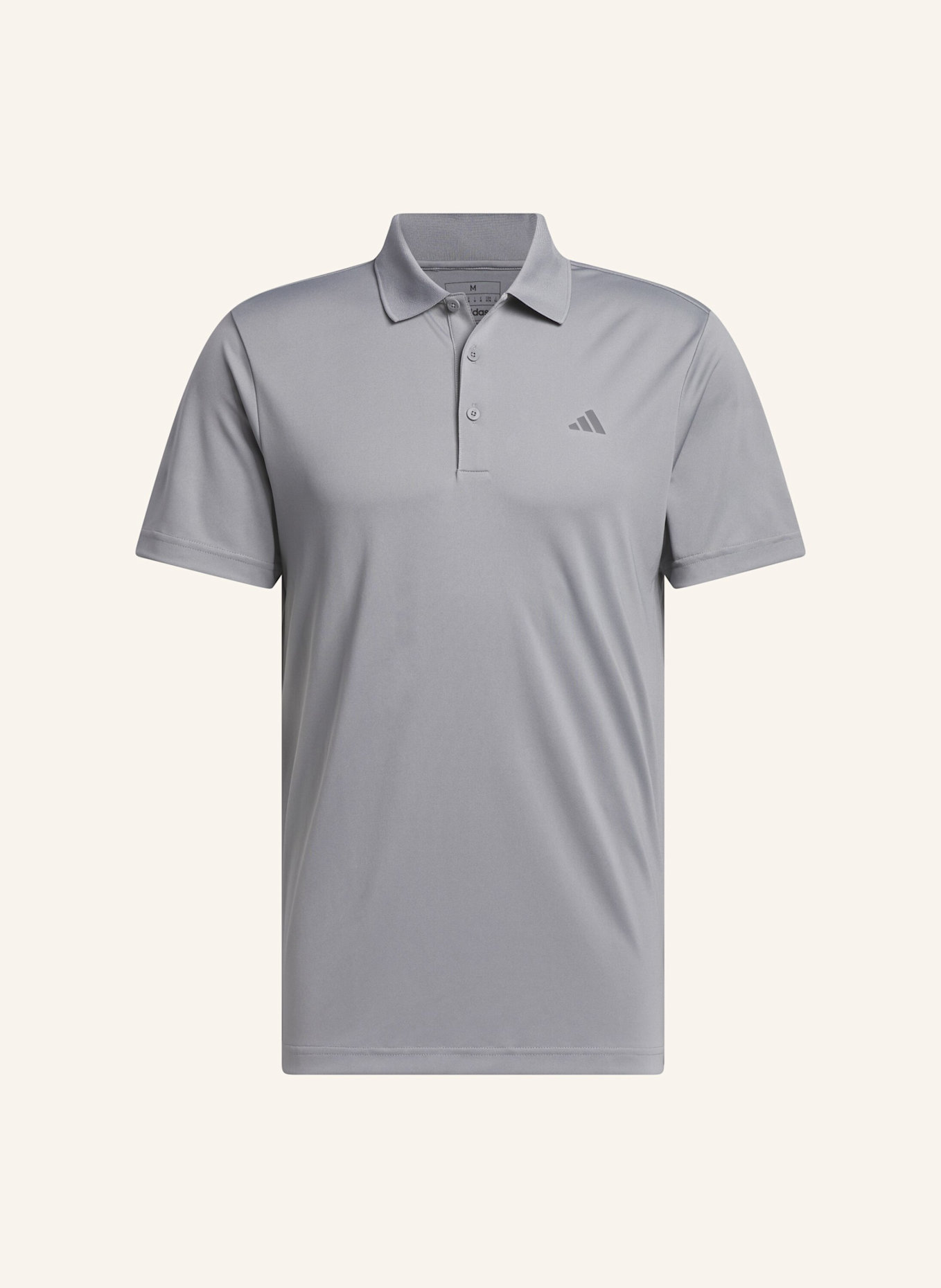 adidas ADI PERFORMANCE POLOSHIRT: GRAU