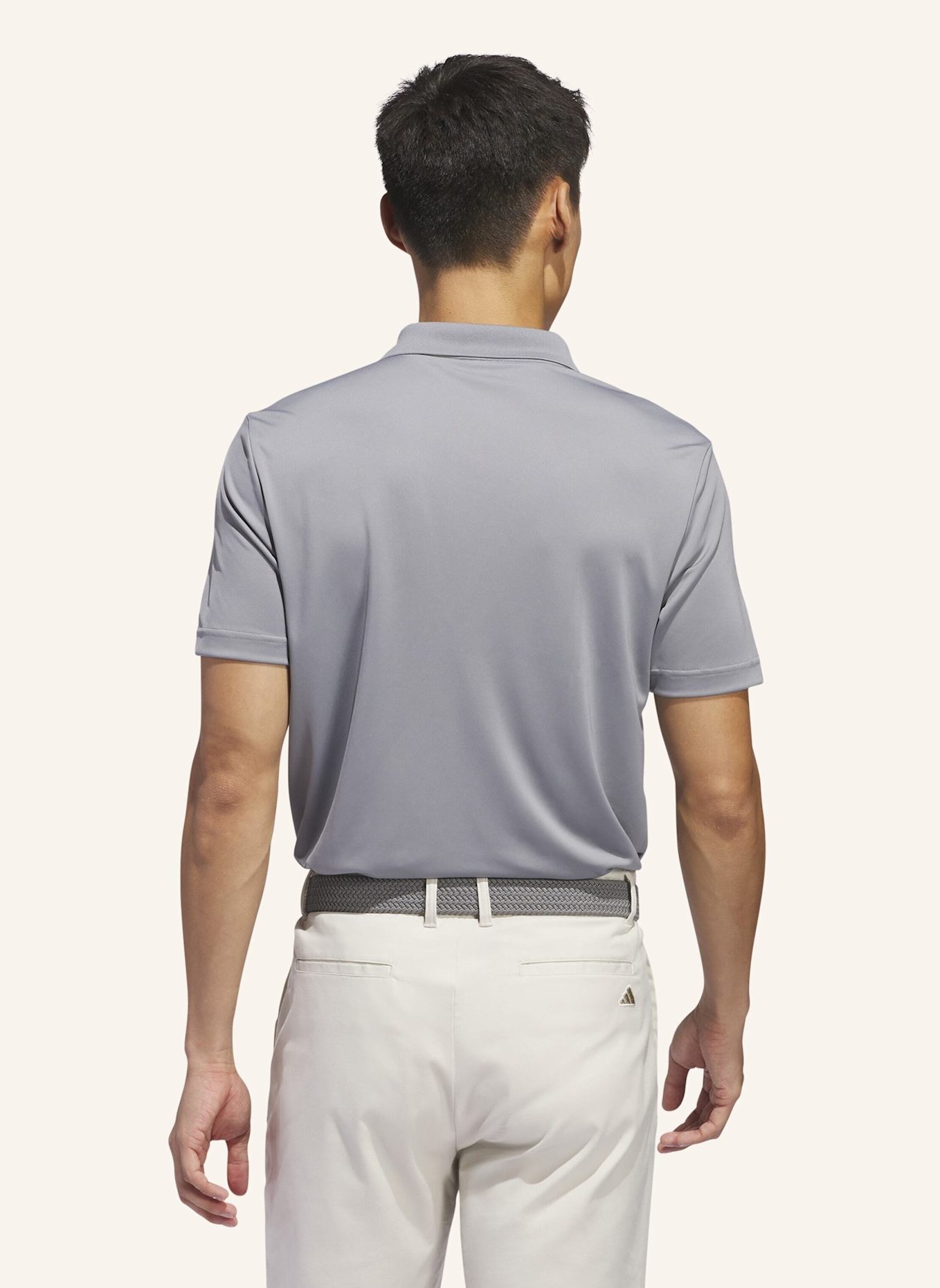 adidas ADI PERFORMANCE POLOSHIRT: GRAU