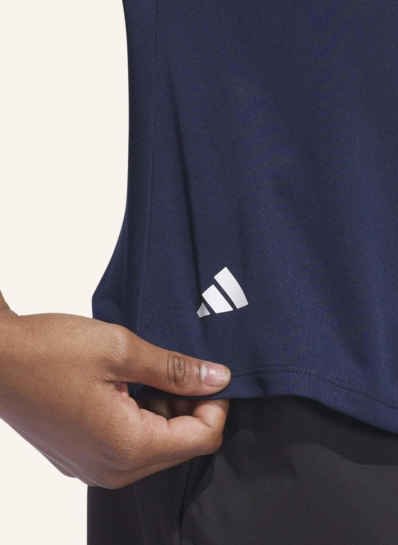 adidas SOLID PERFORMANCE SHORT SLEEVE POLOSHIRT FÜR DAMEN: BLAU