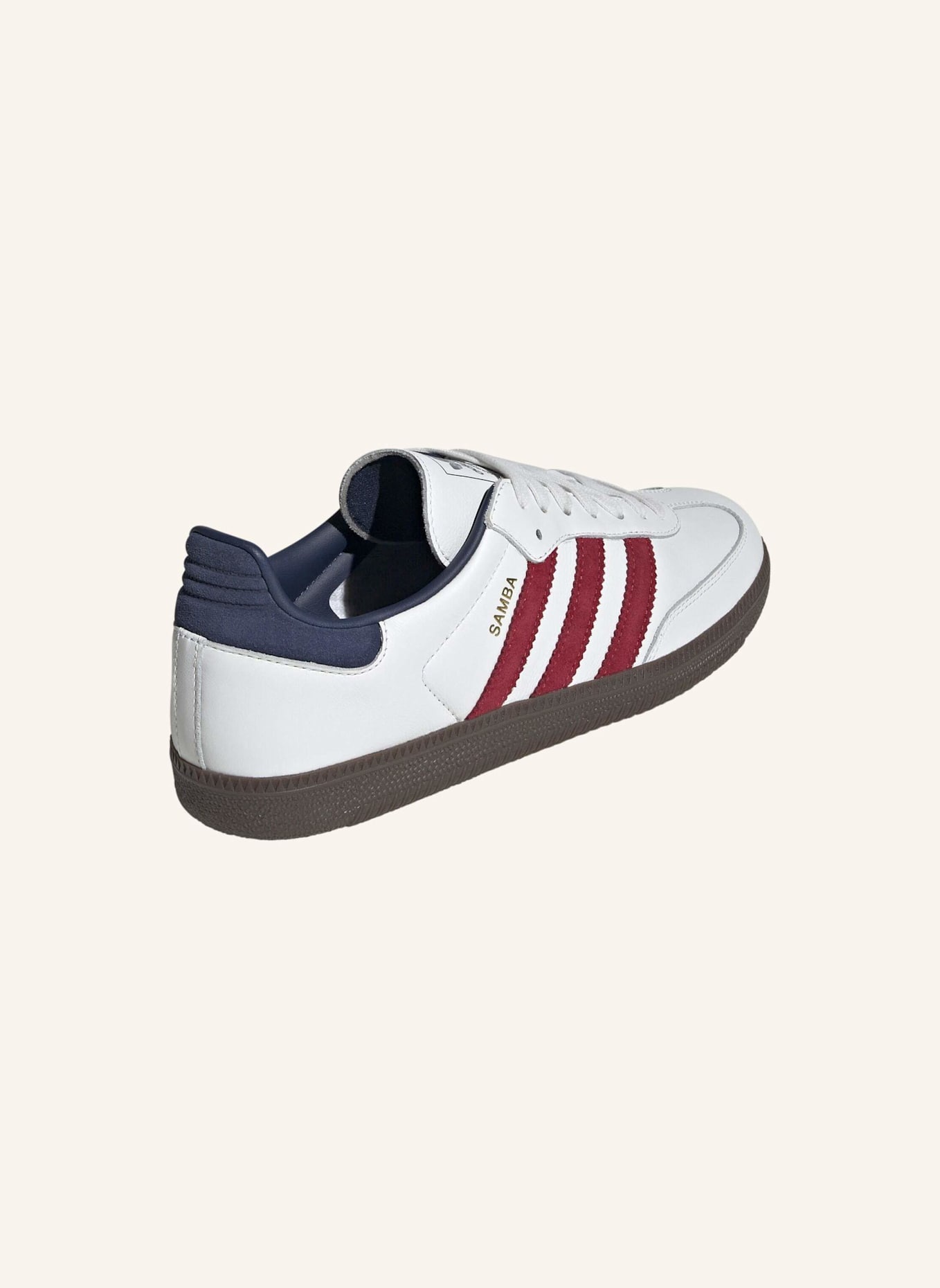 adidas Originals Sneaker SAMBA OG: WEISS/ ROT/ BLAU