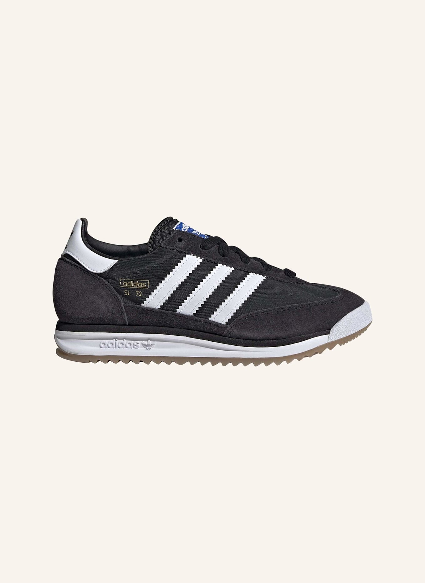adidas Originals SL 72 RS KIDS SCHUH: SCHWARZ/ WEISS/ BLAU