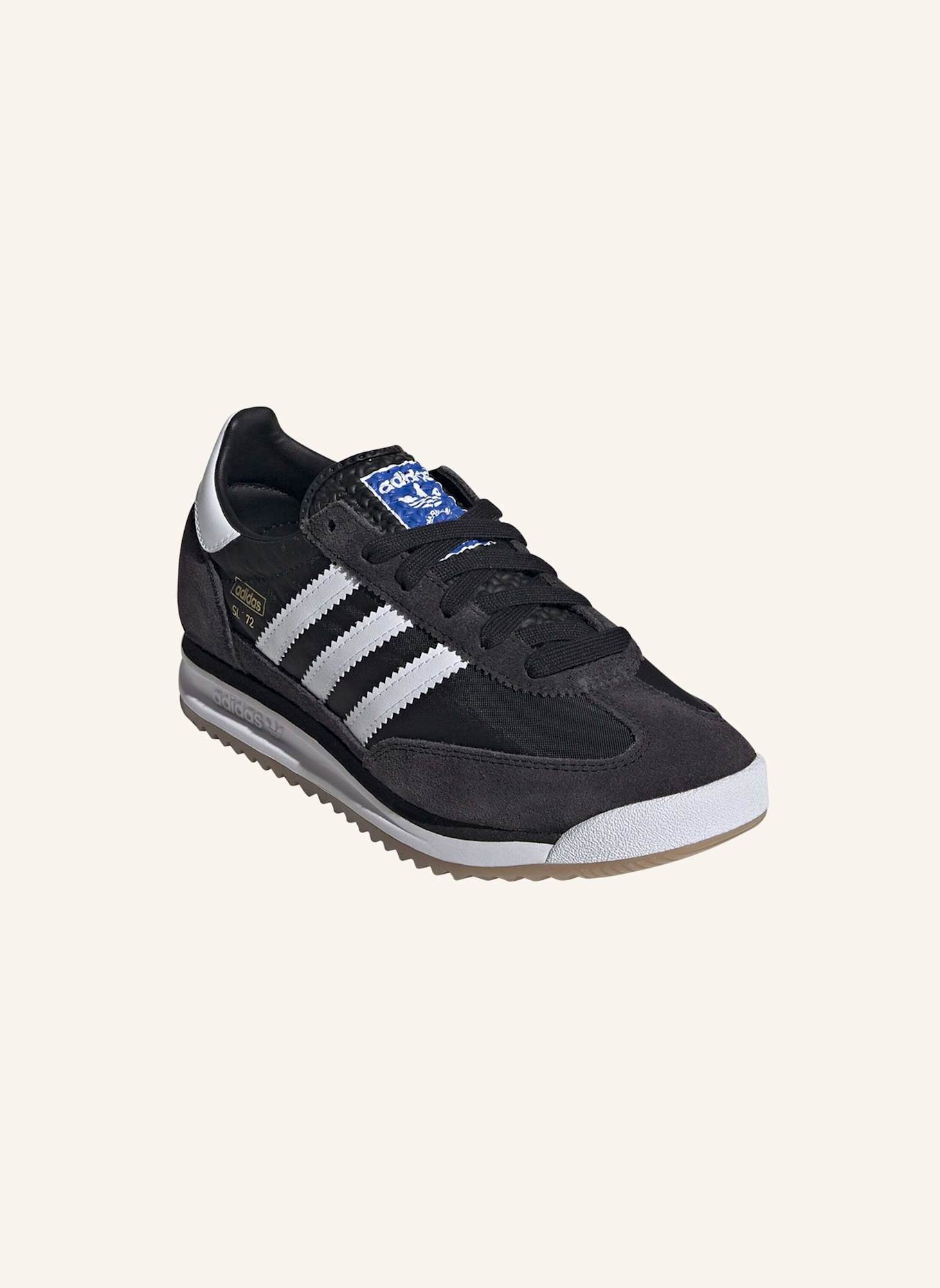 adidas Originals SL 72 RS KIDS SCHUH: SCHWARZ/ WEISS/ BLAU
