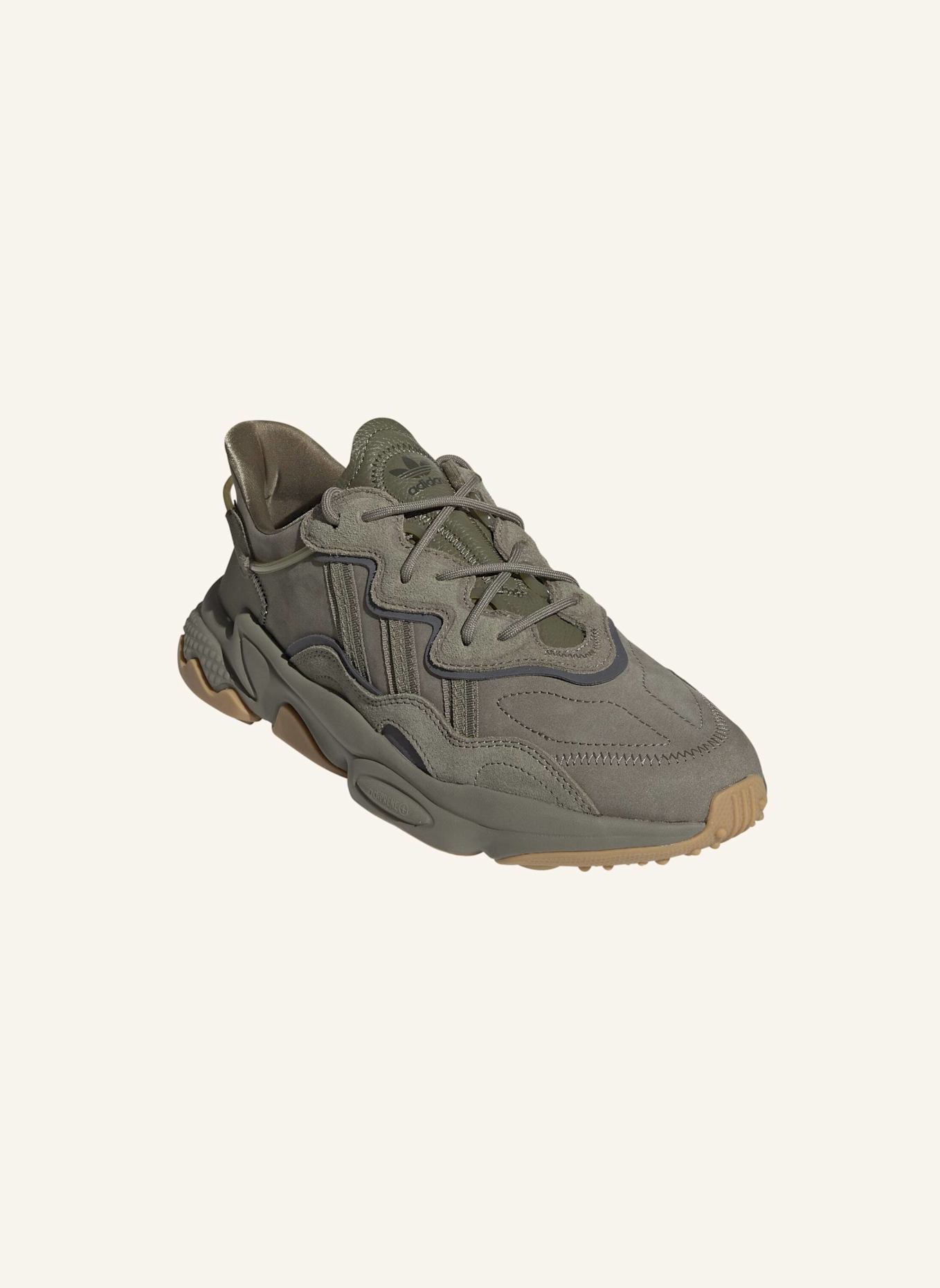adidas Originals OZWEEGO SCHUH: GRAU/ GRÜN