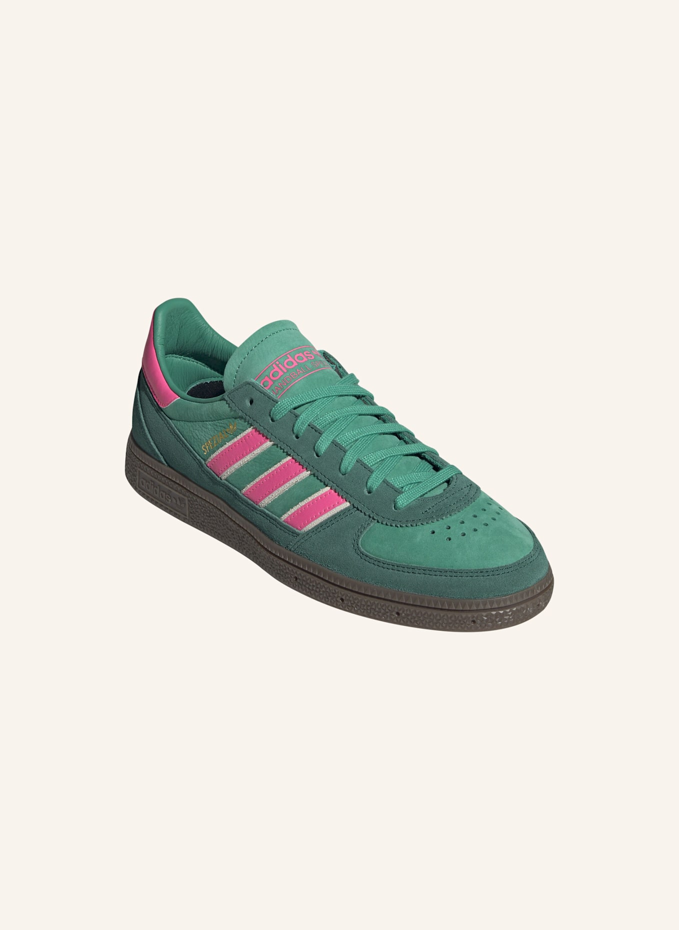 adidas Originals Sneaker HANDBALL SPEZIAL: GRÜN/ ROSA/ WEISS