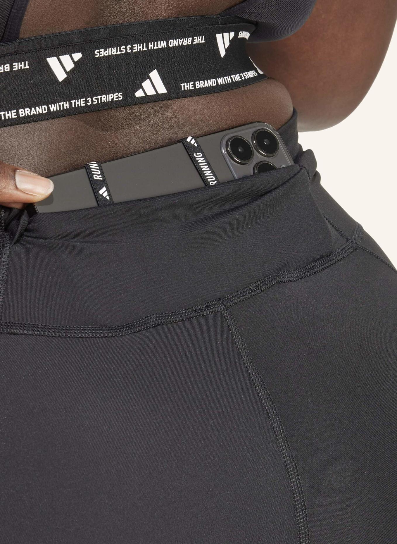 adidas OWN THE RUN 7/8-LEGGINGS – GROSSE GRÖSSEN: SCHWARZ