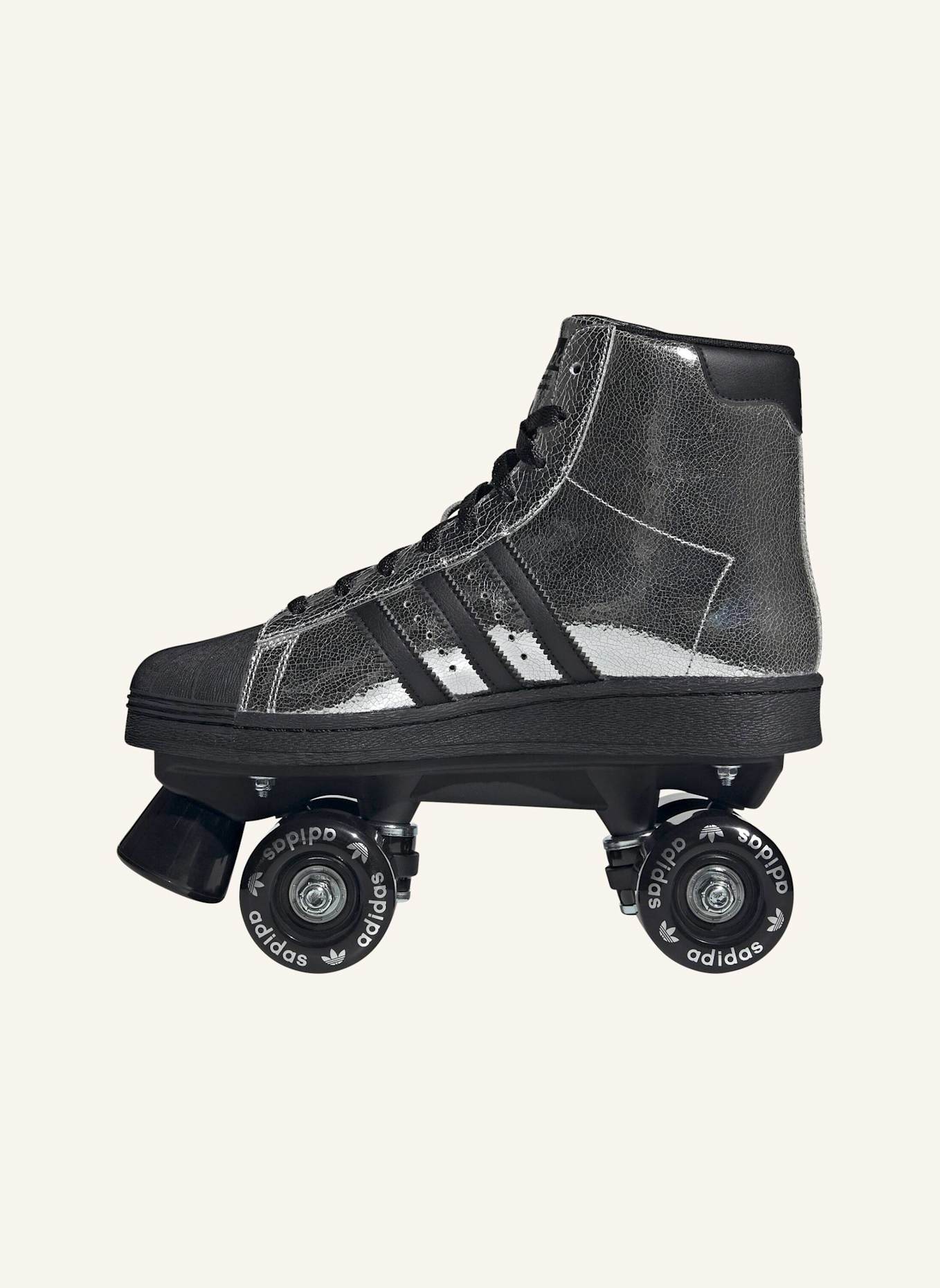 adidas Originals SUPERSTAR 82 ROLLSCHUH: SILBER