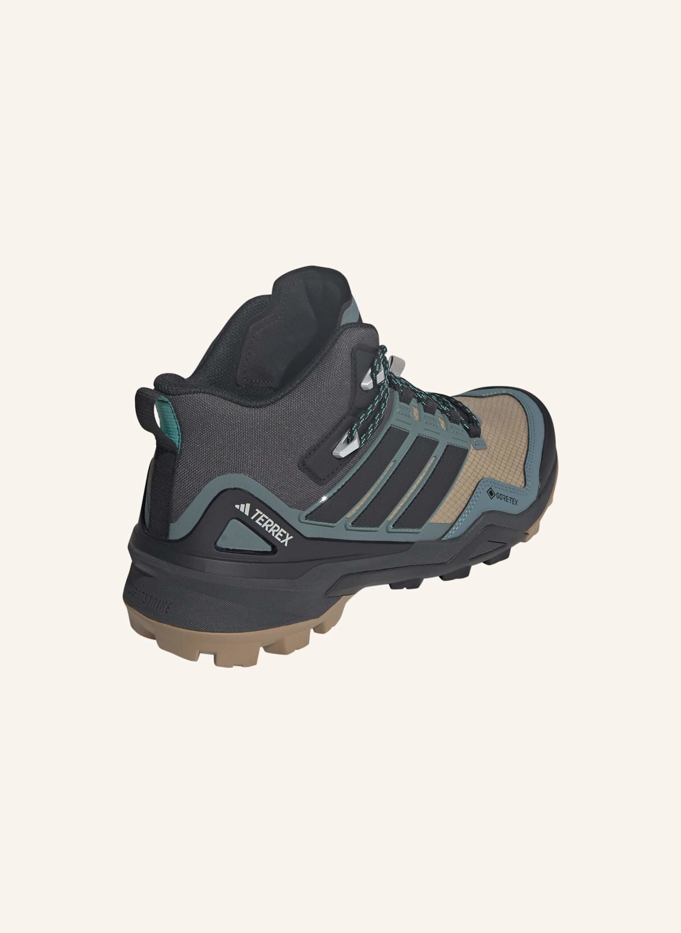 adidas TERREX Wanderschuhe TERREX SKYCHASER MID GTX: BRAUN/ SCHWARZ/ TÜRKIS