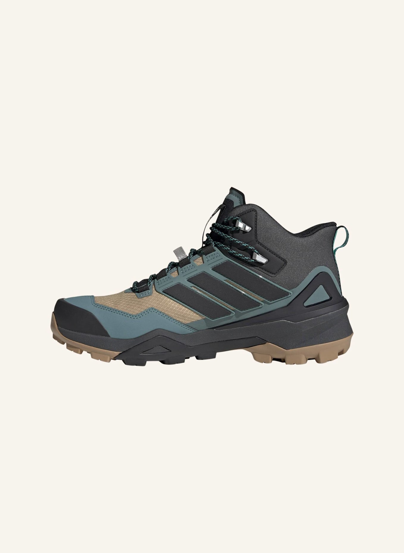 adidas TERREX Wanderschuhe TERREX SKYCHASER MID GTX: BRAUN/ SCHWARZ/ TÜRKIS