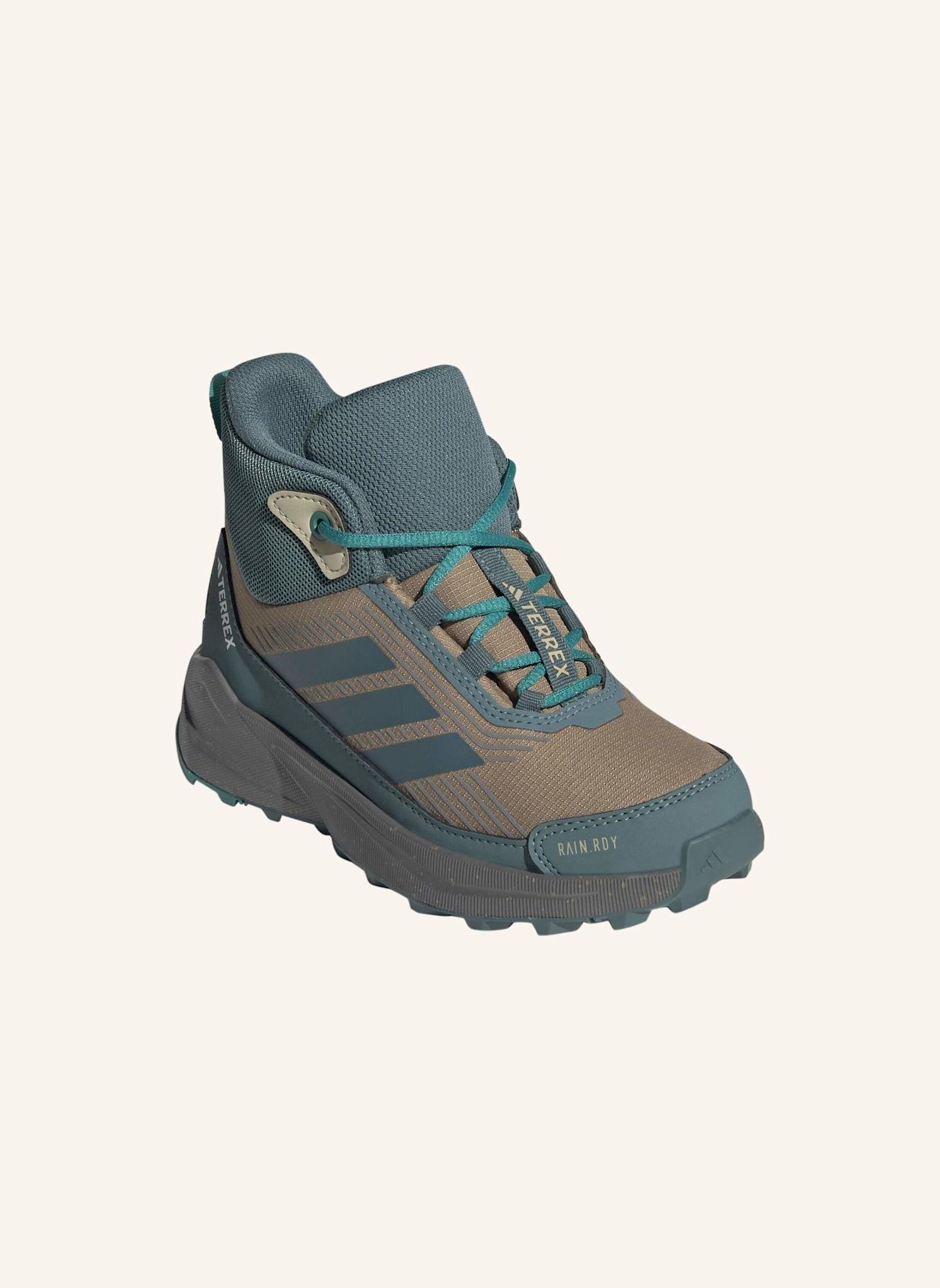 adidas TERREX TERREX TRAILMAKER 2 MID RAIN.RDY WANDERSCHUH: BRAUN/ TÜRKIS