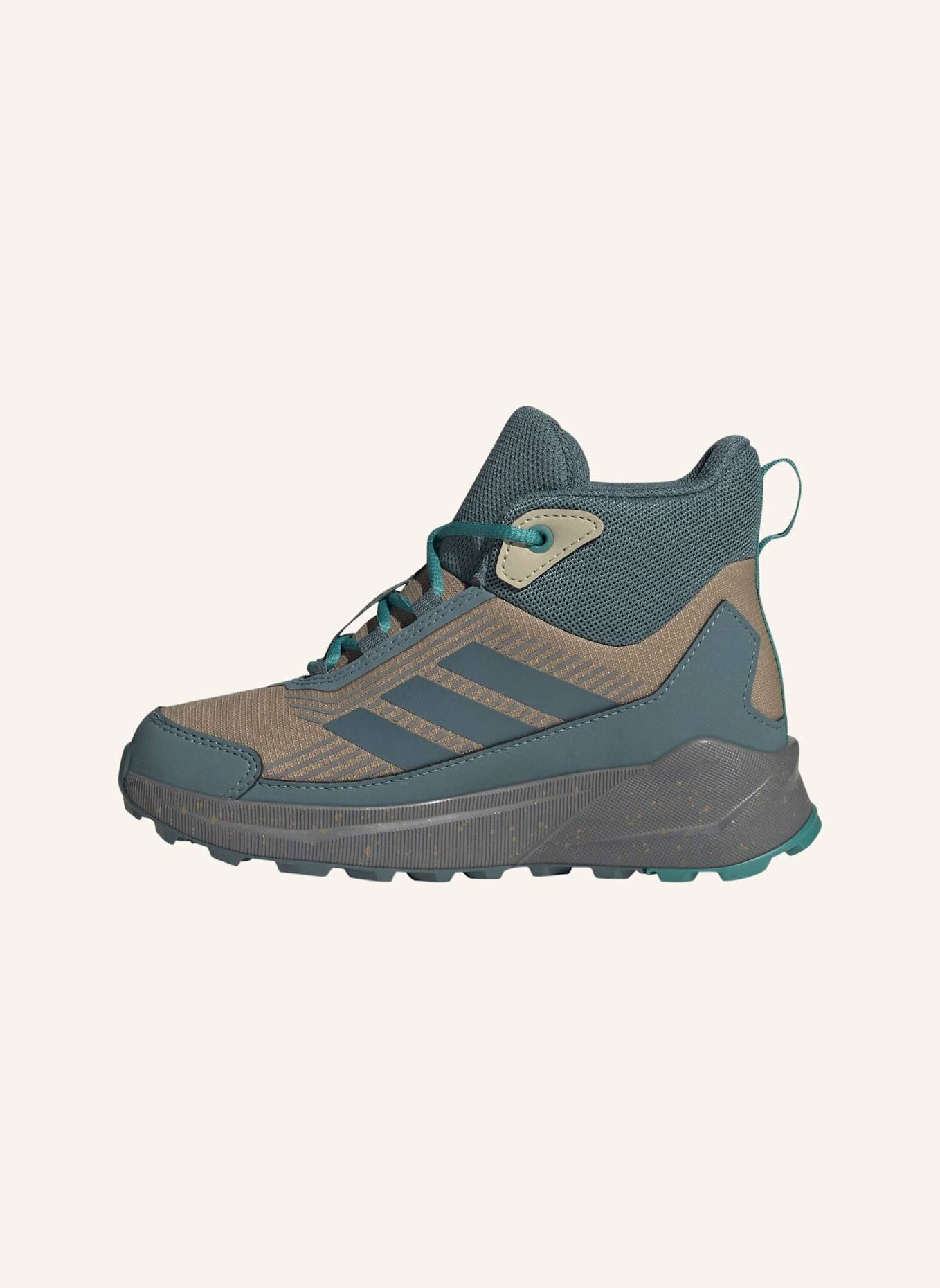 adidas TERREX TERREX TRAILMAKER 2 MID RAIN.RDY WANDERSCHUH: BRAUN/ TÜRKIS