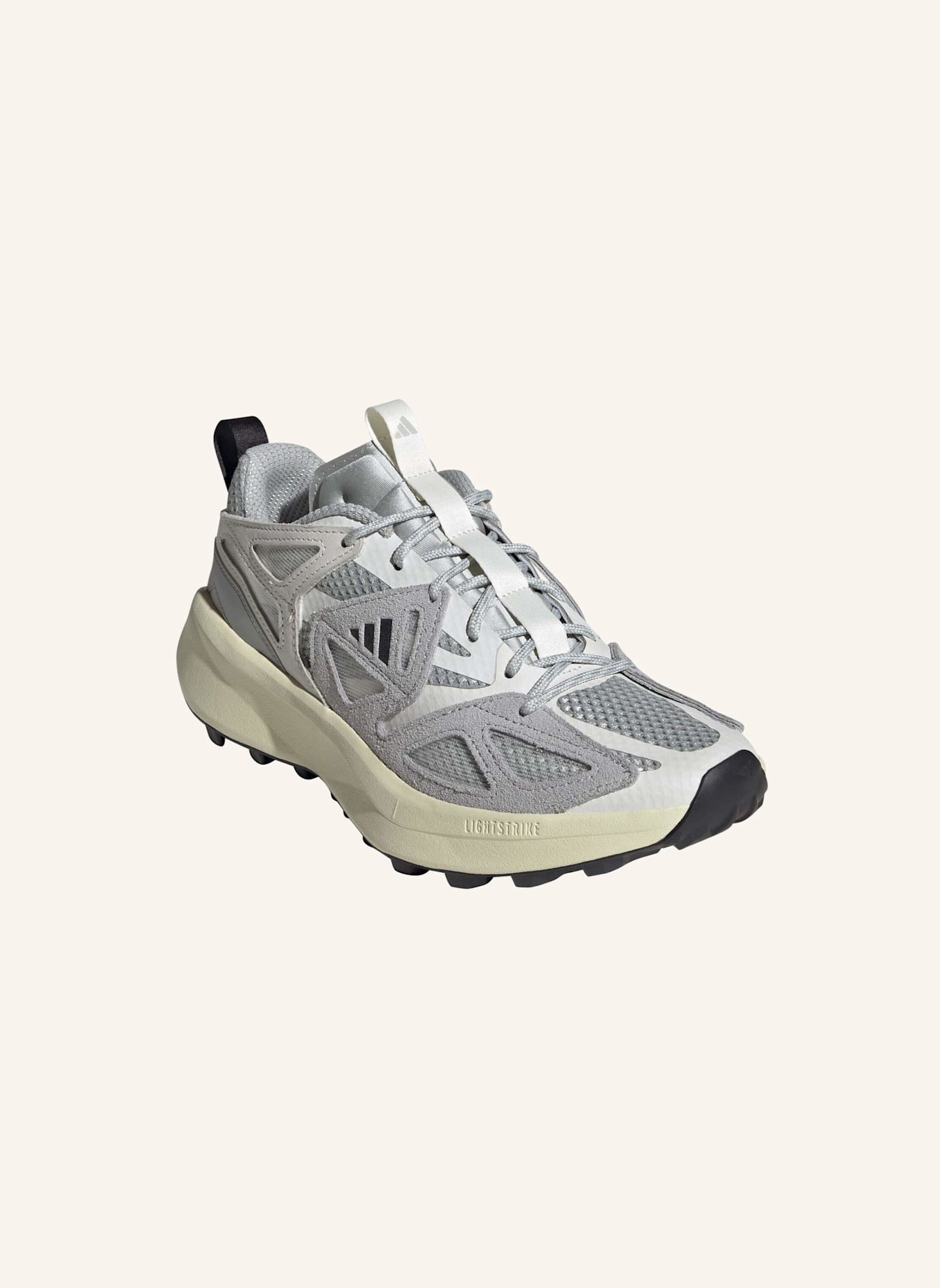 adidas KANTAI TRAIL SCHUH: GRAU/ SCHWARZ/ WEISS