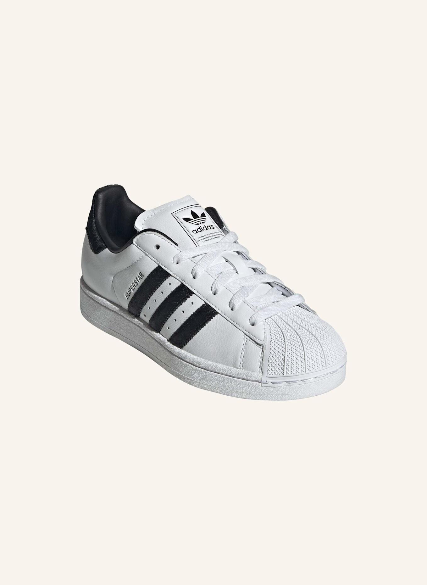 adidas Originals SUPERSTAR II SHOES: WEISS/ SCHWARZ