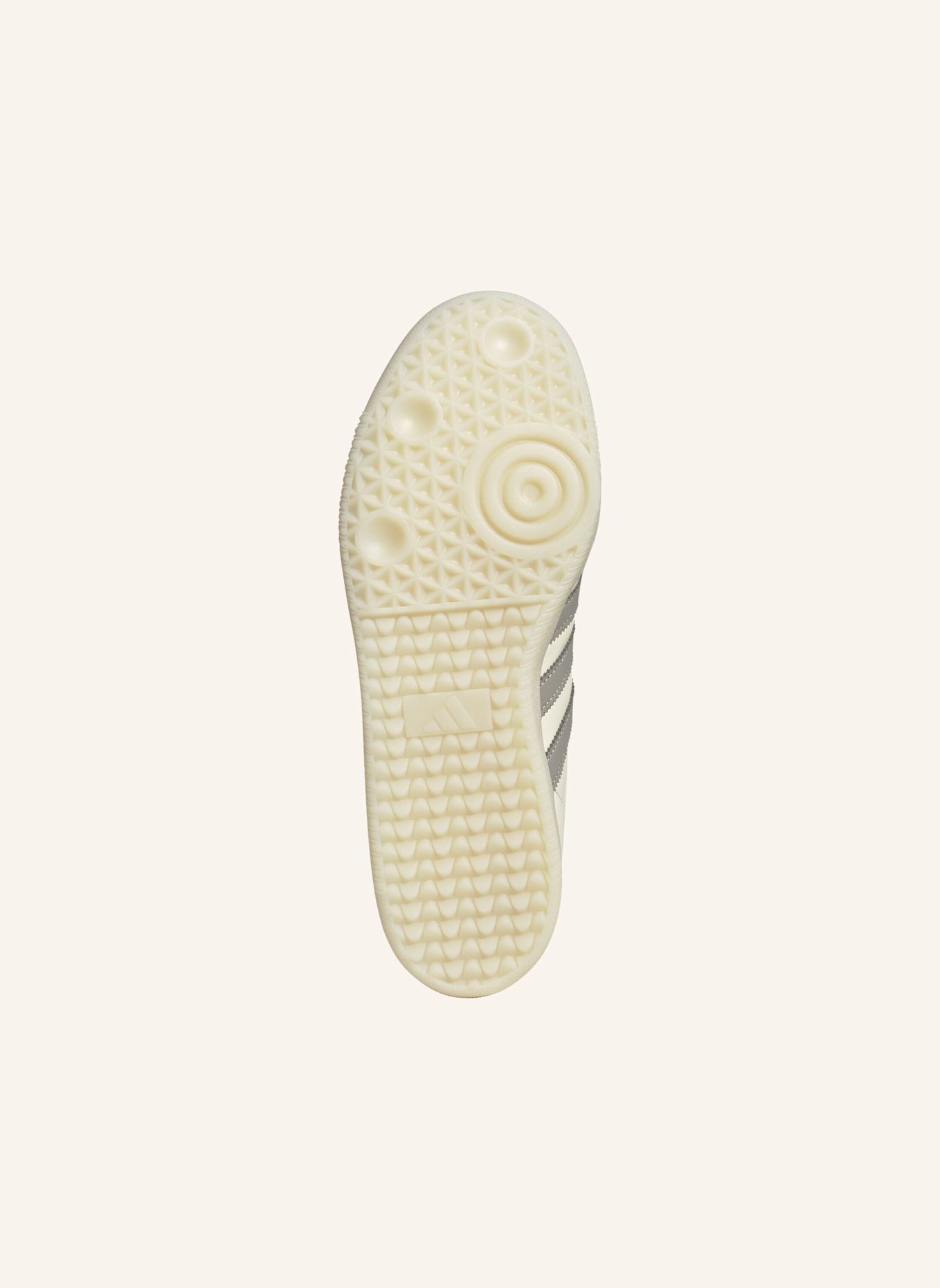 adidas SAMBA MESSI SCHUH: WEISS/ BRAUN/ GOLD