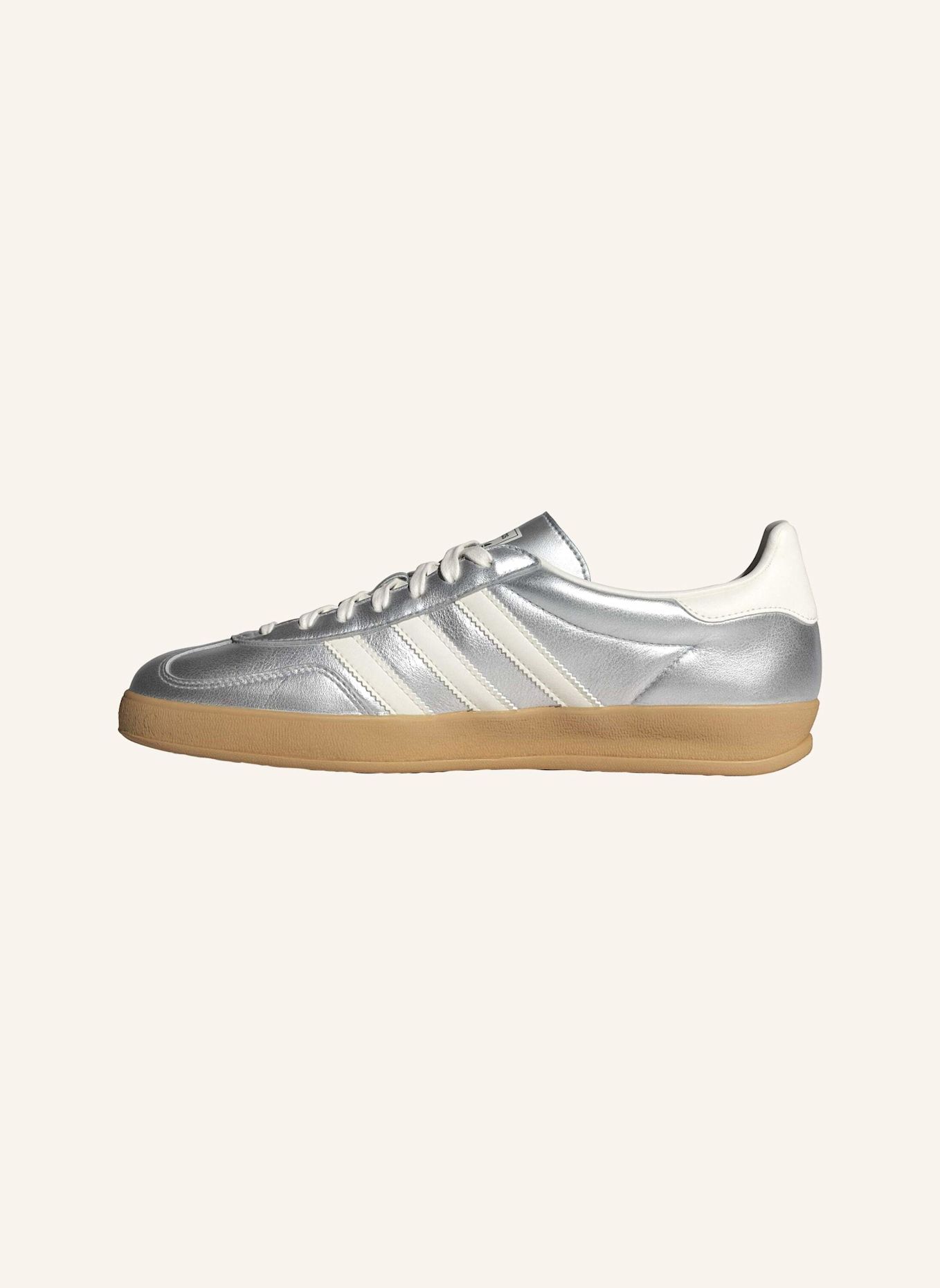 adidas Originals GAZELLE INDOOR SCHUH: SILBER