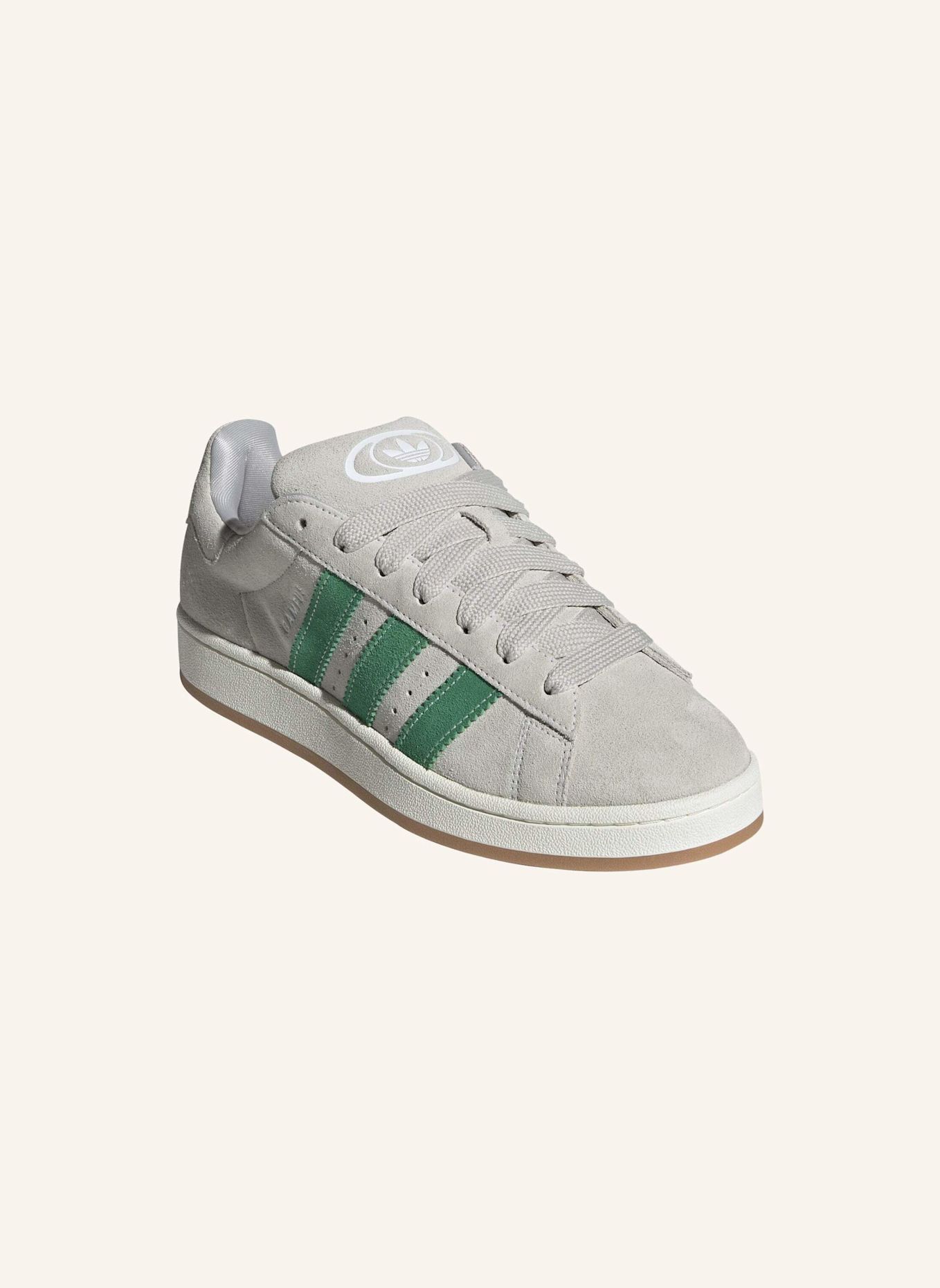 adidas Originals CAMPUS 00S SCHUH: GRAU/ GRÜN/ WEISS