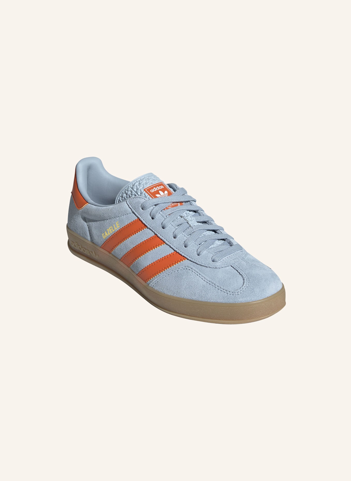 adidas Originals GAZELLE INDOOR SCHUH: WEISS