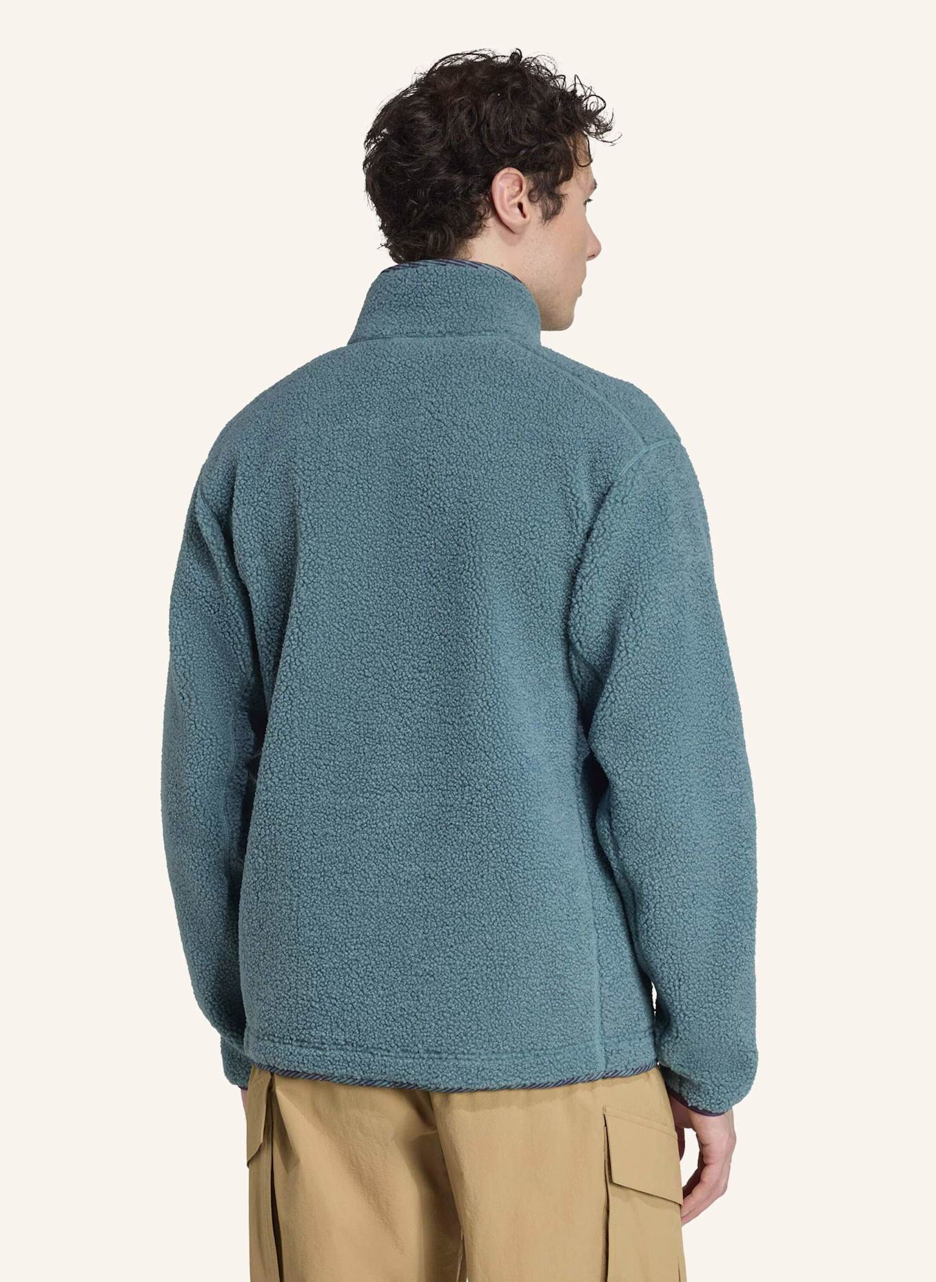 adidas TERREX TERREX XPLORIC HIGH PILE FLEECE OBERTEIL: TÜRKIS