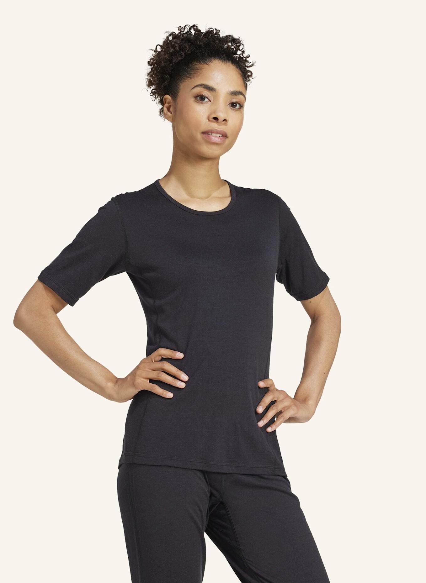 adidas TERREX XPERIOR MERINO 200 BASELAYER T-SHIRT: SCHWARZ