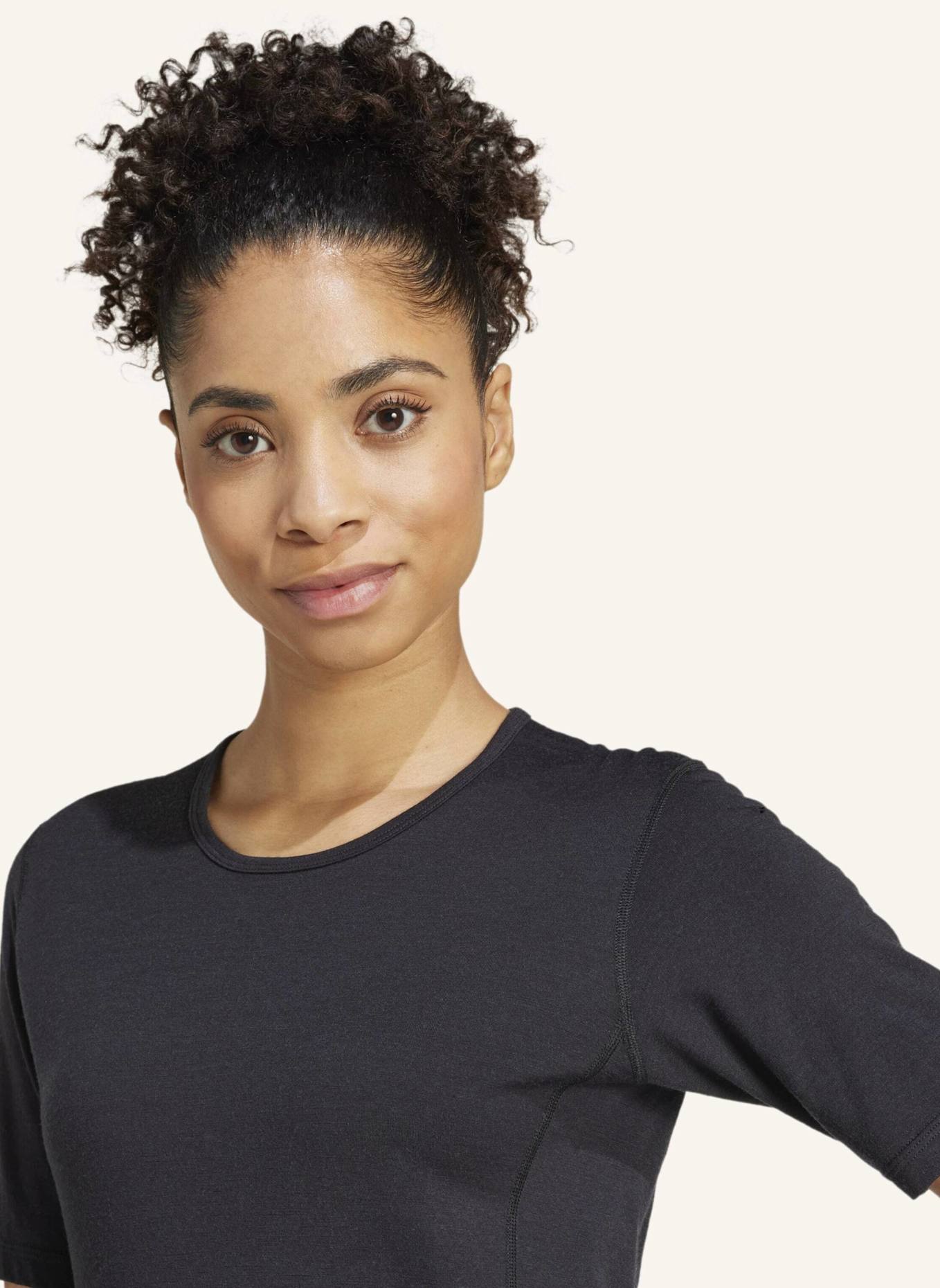 adidas TERREX XPERIOR MERINO 200 BASELAYER T-SHIRT: SCHWARZ