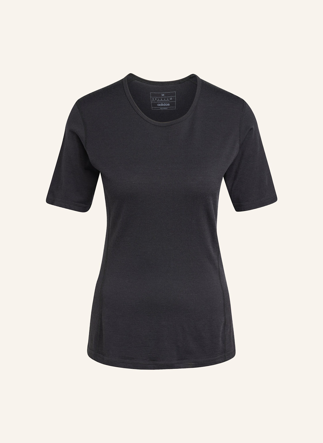 adidas TERREX XPERIOR MERINO 200 BASELAYER T-SHIRT: SCHWARZ