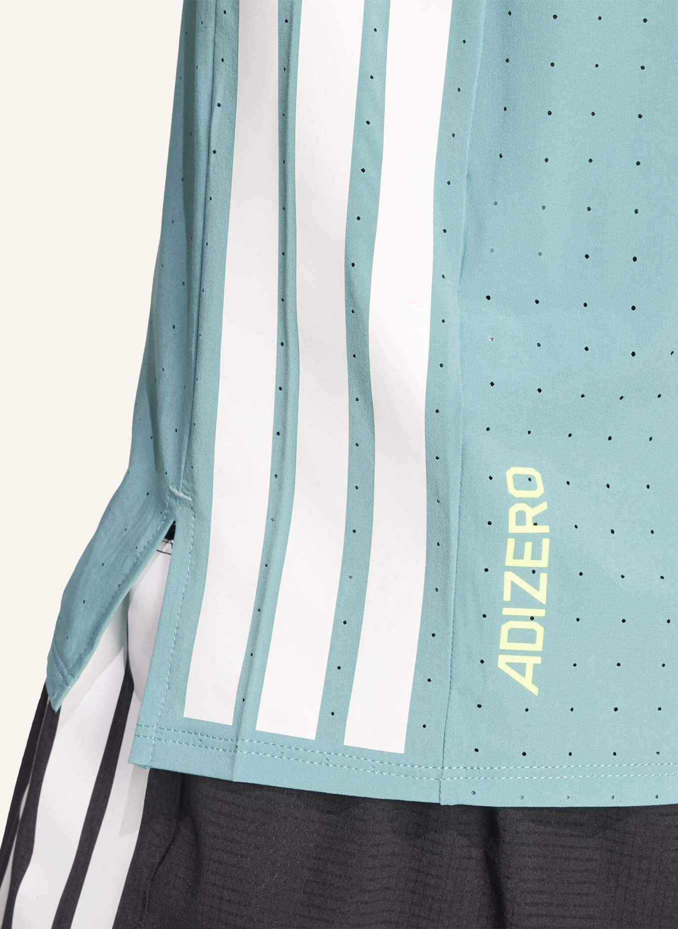 adidas Laufshirt ADIZERO: TÜRKIS