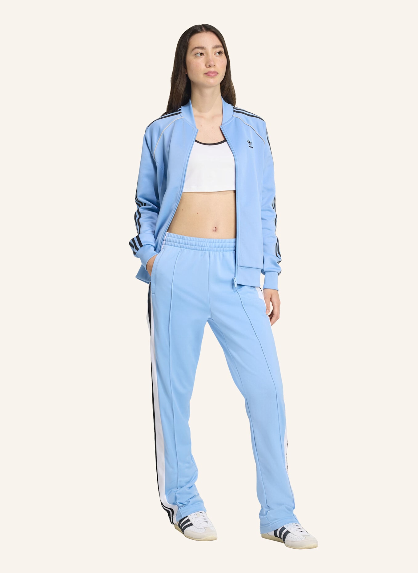 adidas Originals Track Pants ADIBREAK: BLAU/ SCHWARZ