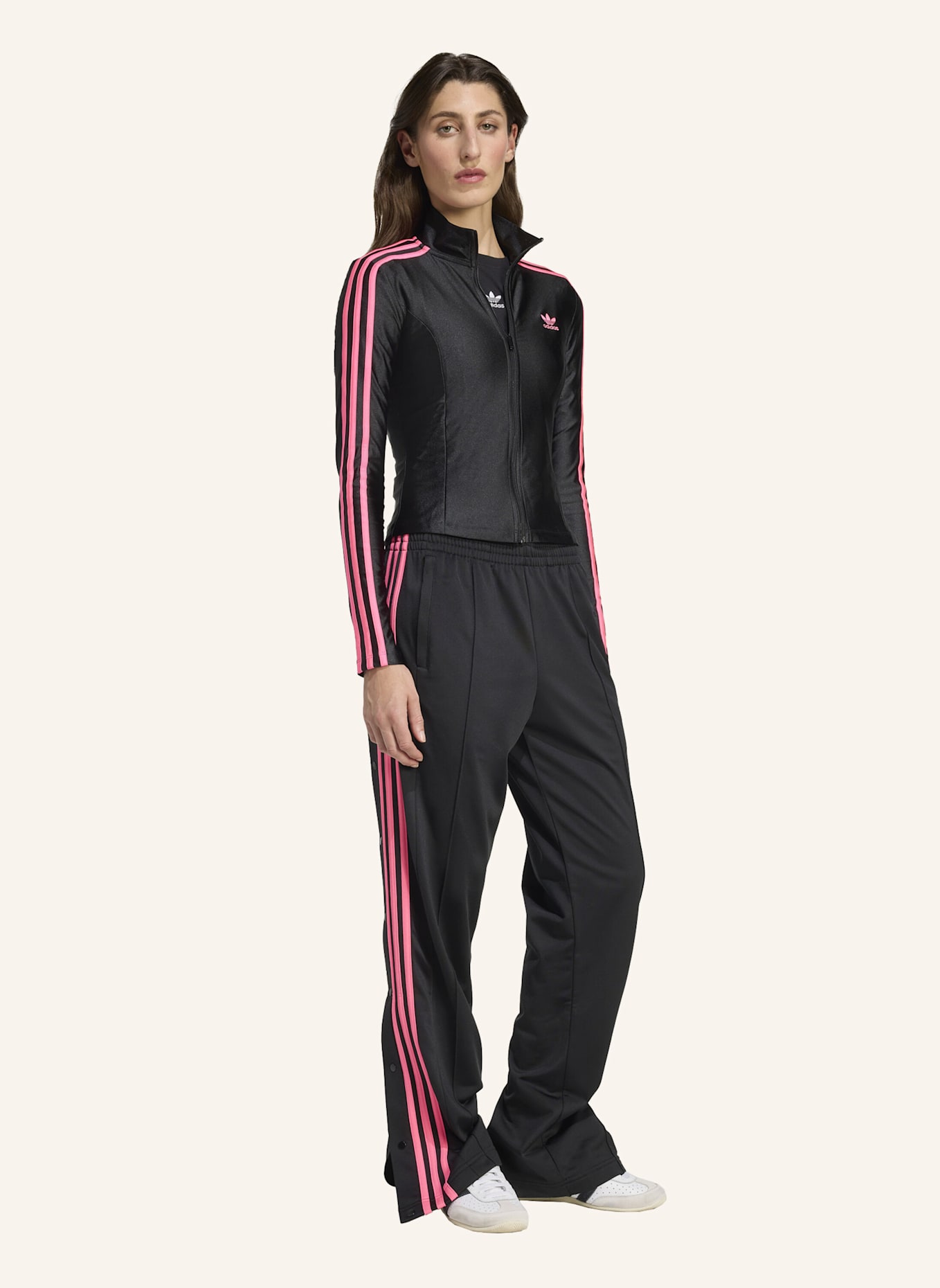 adidas Originals Track Pants ADIBREAK: SCHWARZ/ ROSA