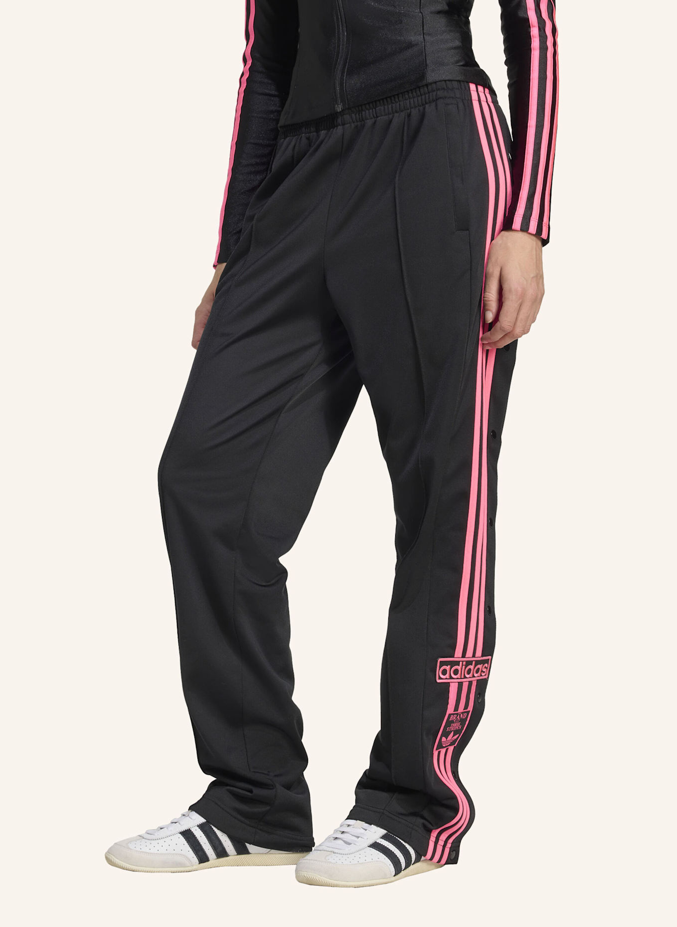 adidas Originals Track Pants ADIBREAK: SCHWARZ/ ROSA
