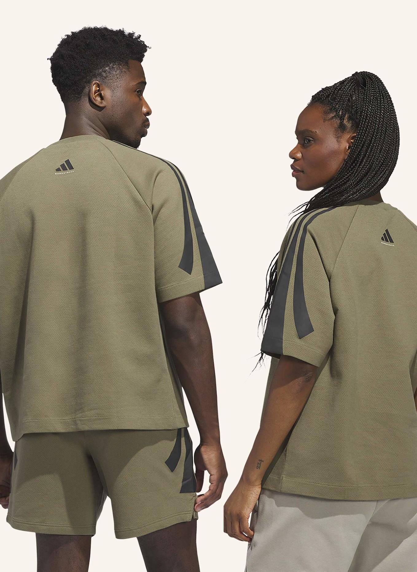 adidas T-Shirt ADIDAS BB SHORT-SLEEVE: GRÜN