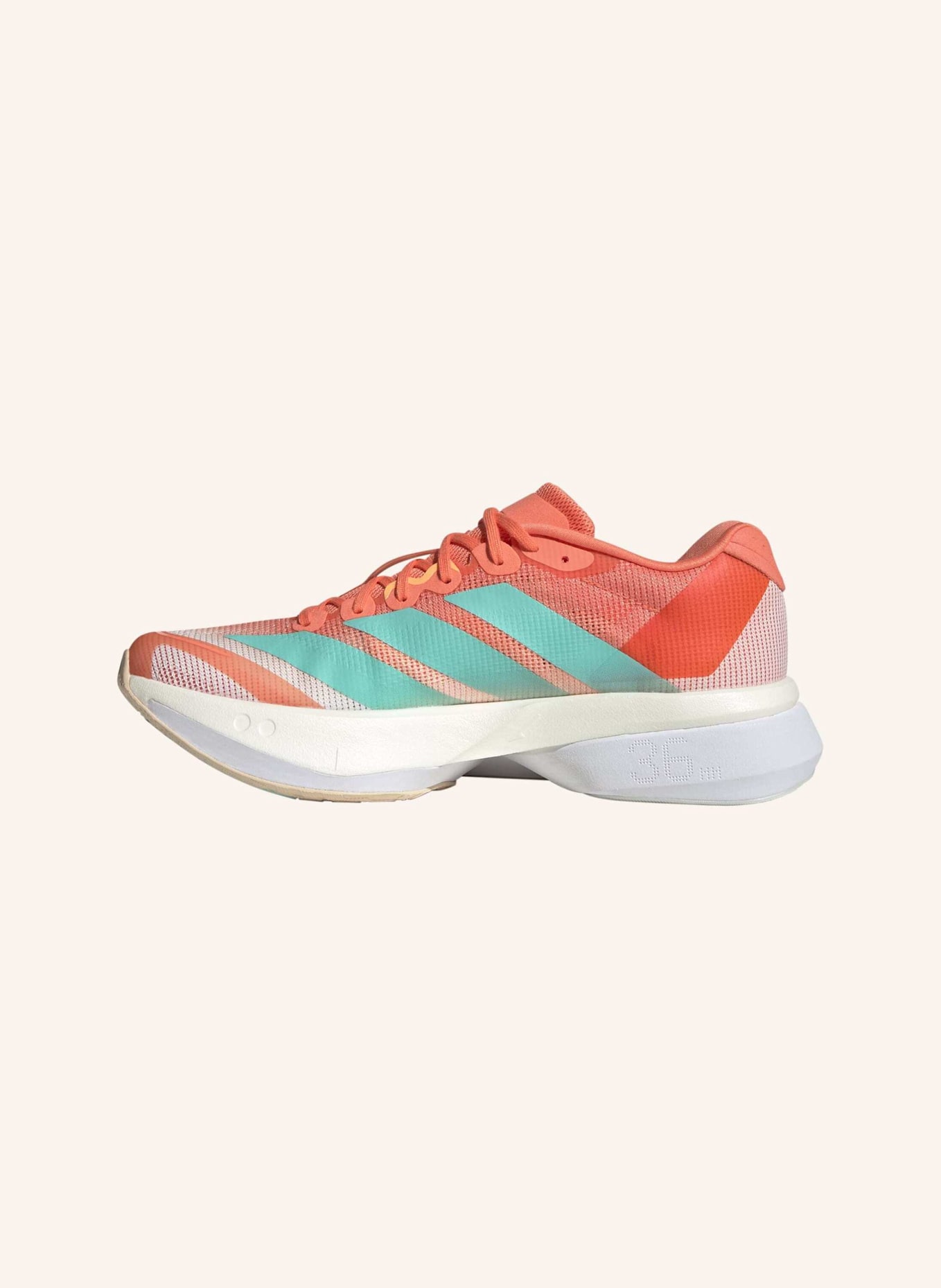 adidas Laufschuhe ADIZERO BOSTON 13: ROSA/ GRÜN/ ORANGE