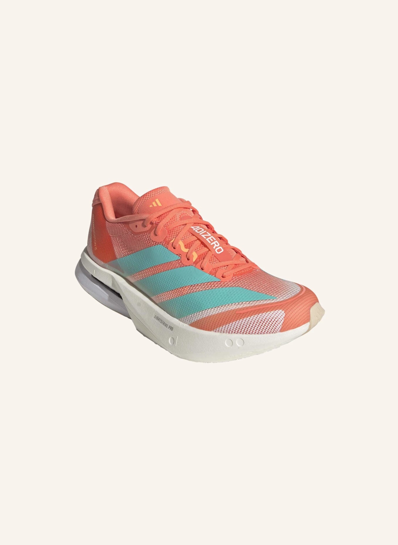 adidas Laufschuhe ADIZERO BOSTON 13: ROSA/ GRÜN/ ORANGE