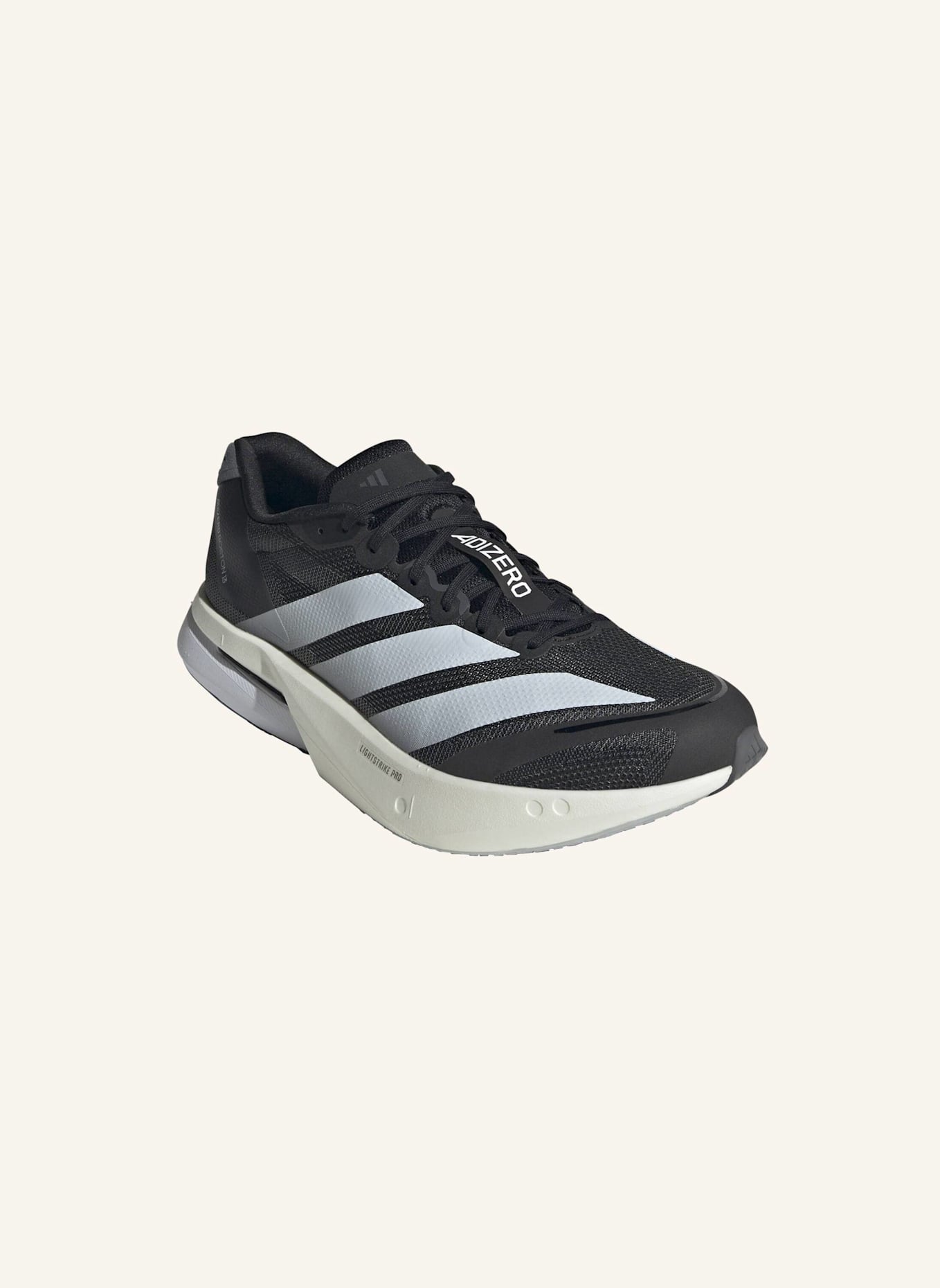 adidas Laufschuhe ADIZERO BOSTON 13: SCHWARZ/ WEISS/ GRAU