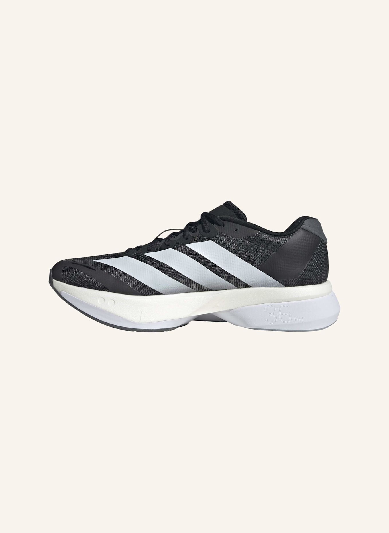 adidas Laufschuhe ADIZERO BOSTON 13: SCHWARZ/ WEISS/ GRAU