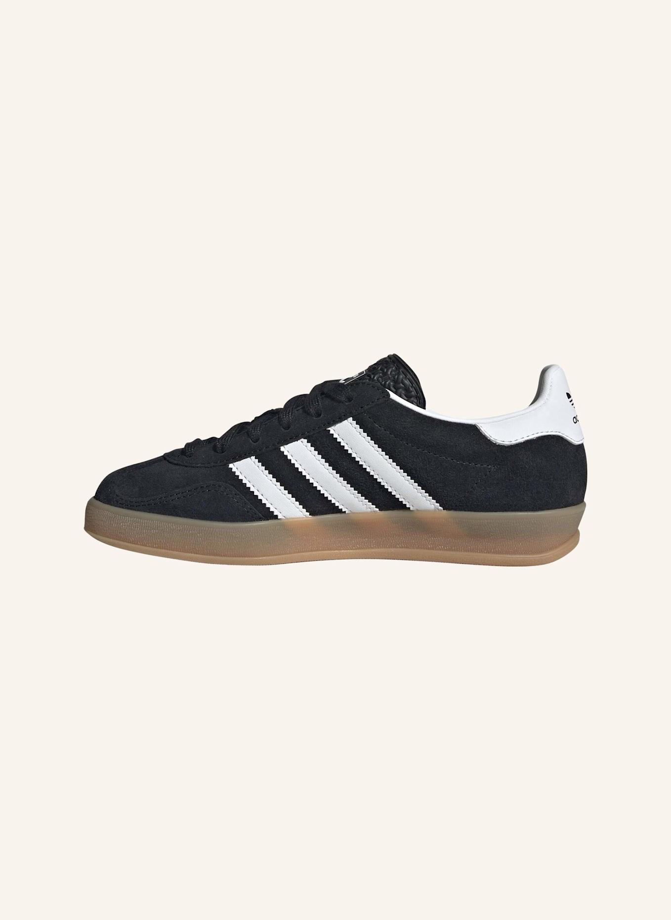 adidas Originals Sneaker GAZELLE INDOOR: SCHWARZ/ WEISS/ BEIGE
