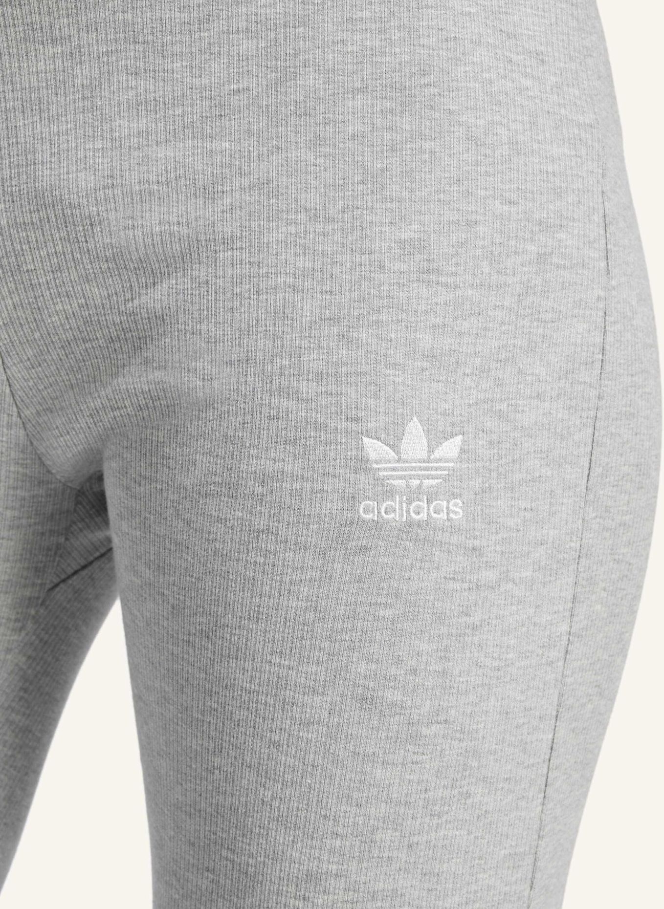 adidas Originals ESSENTIALS RIB FLARED LEGGINGS: GRAU