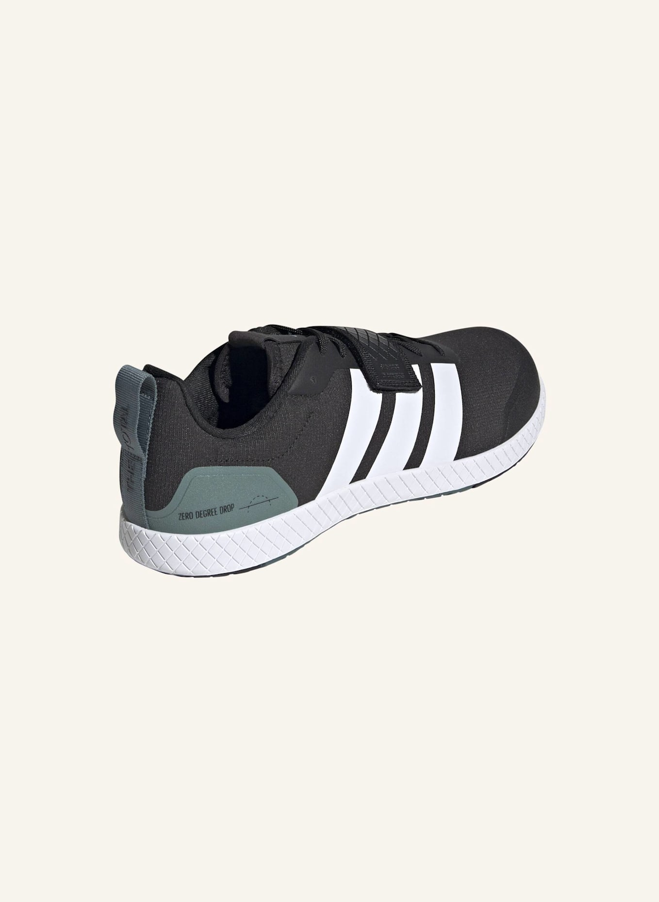 adidas DIE TOTAL WEIGHTLIFTING SCHUHE: SCHWARZ/ GRAU
