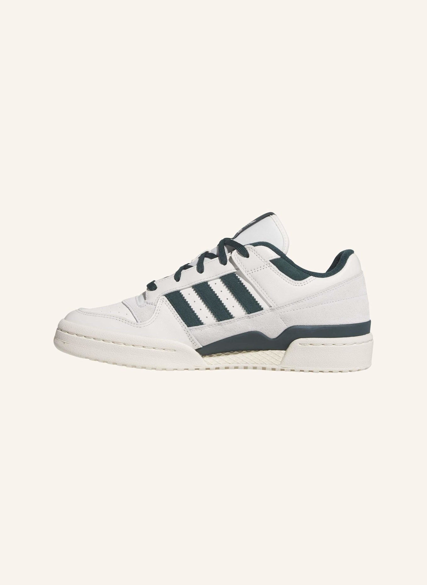 adidas Originals FORUM LOW CL SCHUH: WEISS/ GRÜN