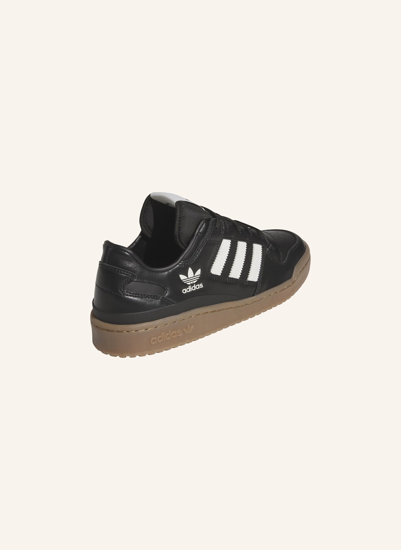 adidas Originals FORUM LOW SCHUHE: SCHWARZ