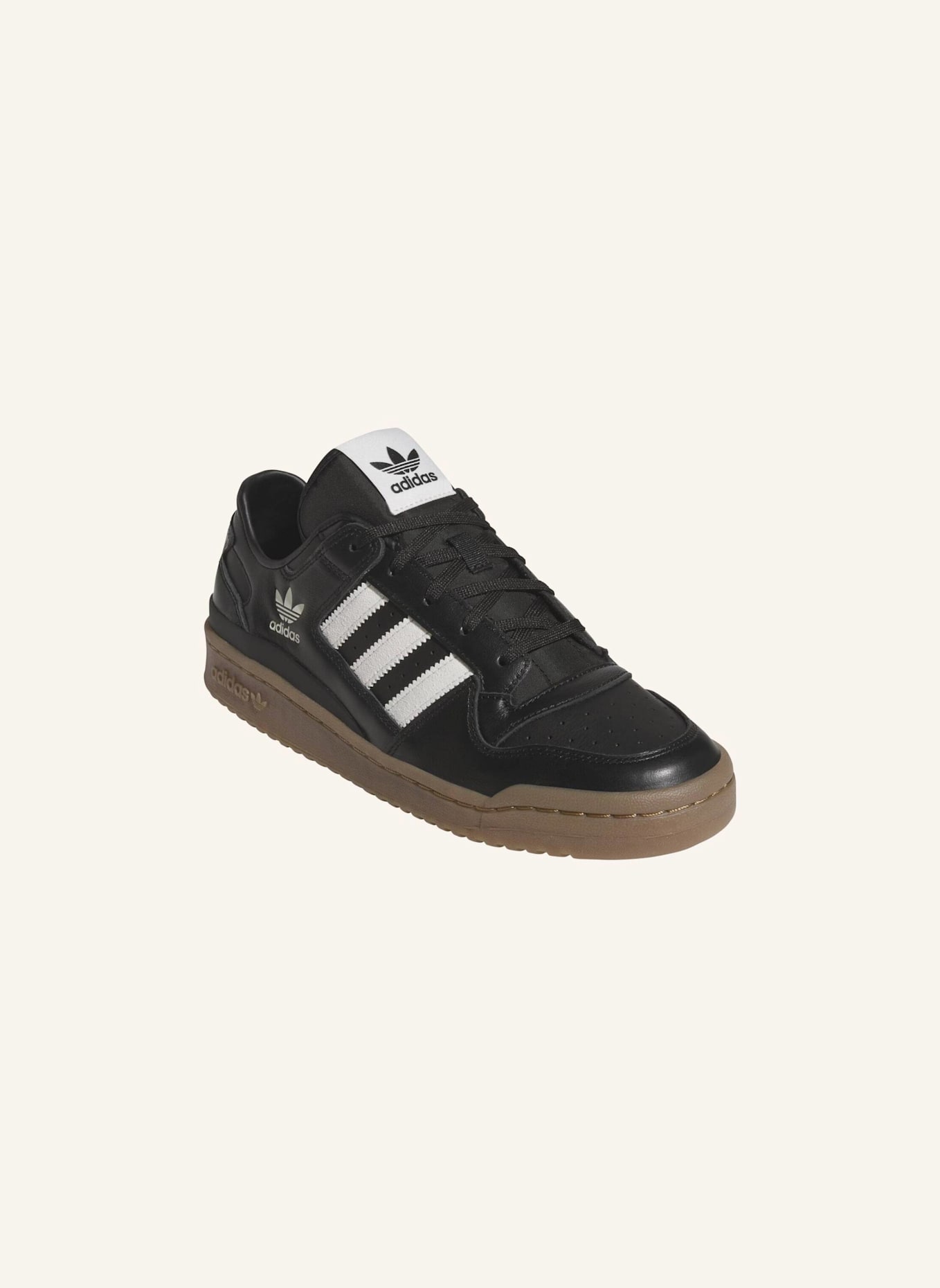adidas Originals FORUM LOW SCHUHE: SCHWARZ