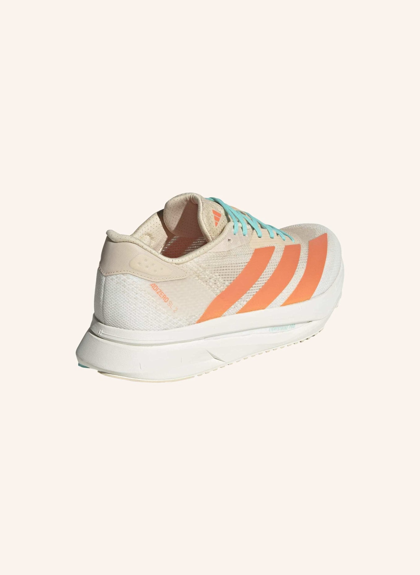 adidas ADIZERO SL2 SCHUH: BEIGE/ ROSA/ ORANGE