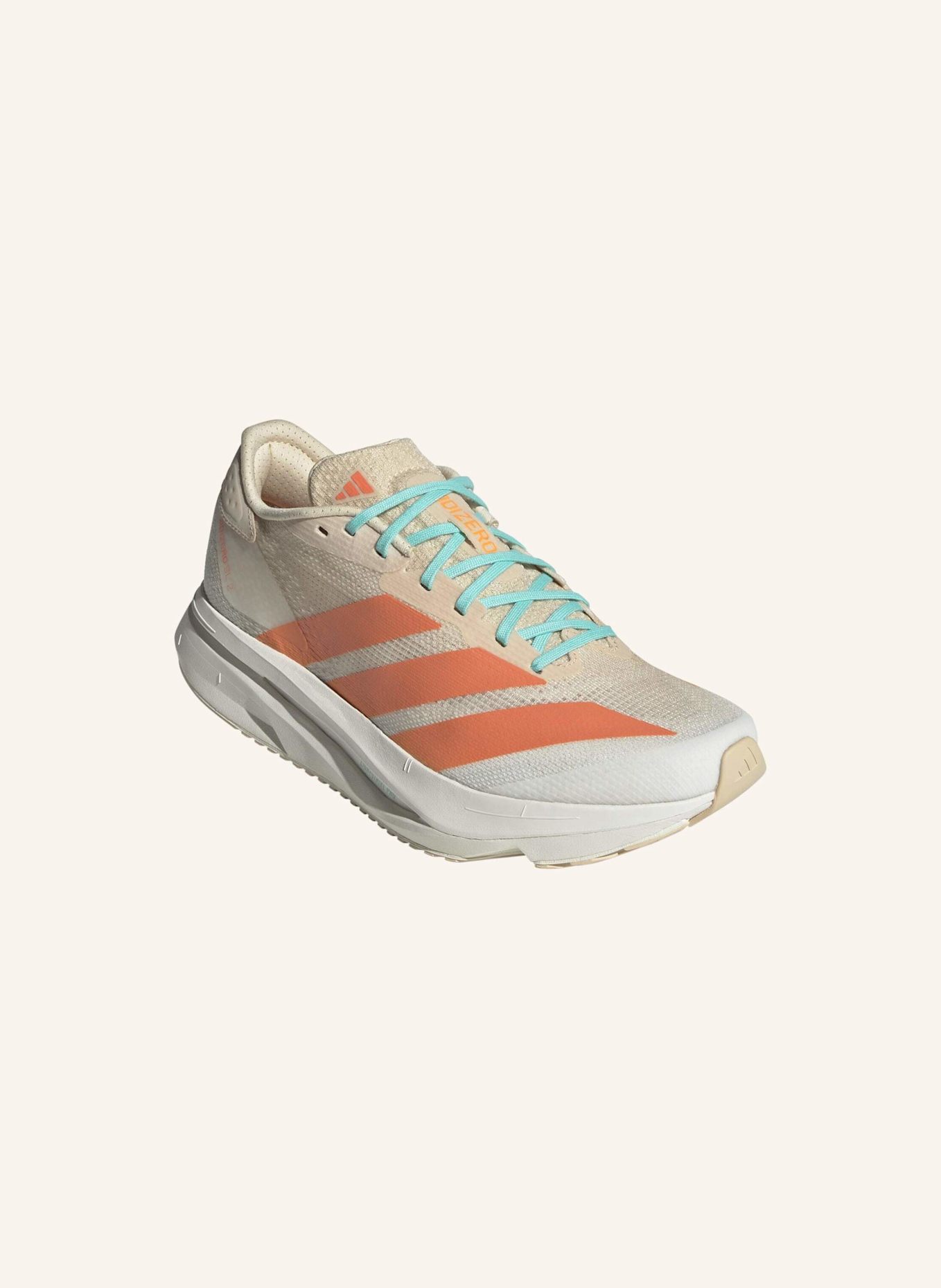 adidas ADIZERO SL2 SCHUH: BEIGE/ ROSA/ ORANGE