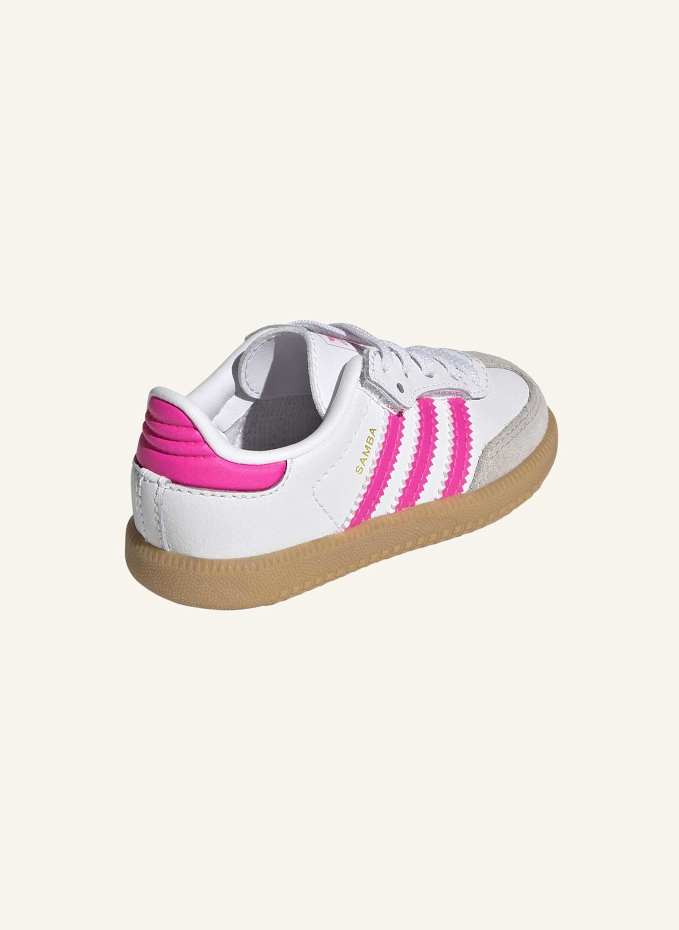 adidas Originals SAMBA OG COMFORT CLOSURE ELASTIC LACE KIDS SCHUH: WEISS