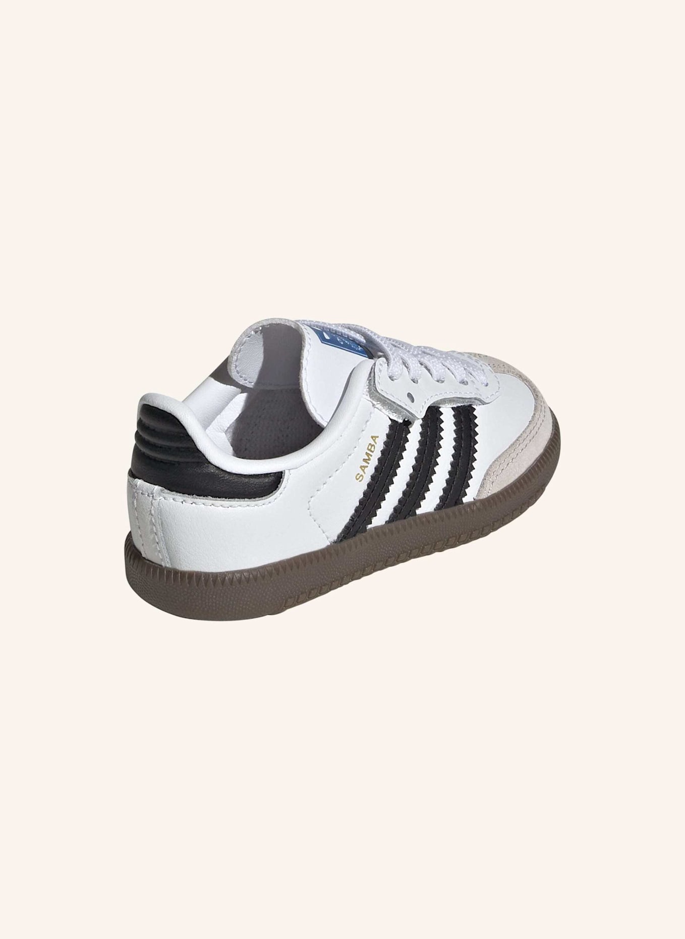 adidas Originals SAMBA OG COMFORT CLOSURE ELASTIC LACE KIDS SCHUH: WEISS