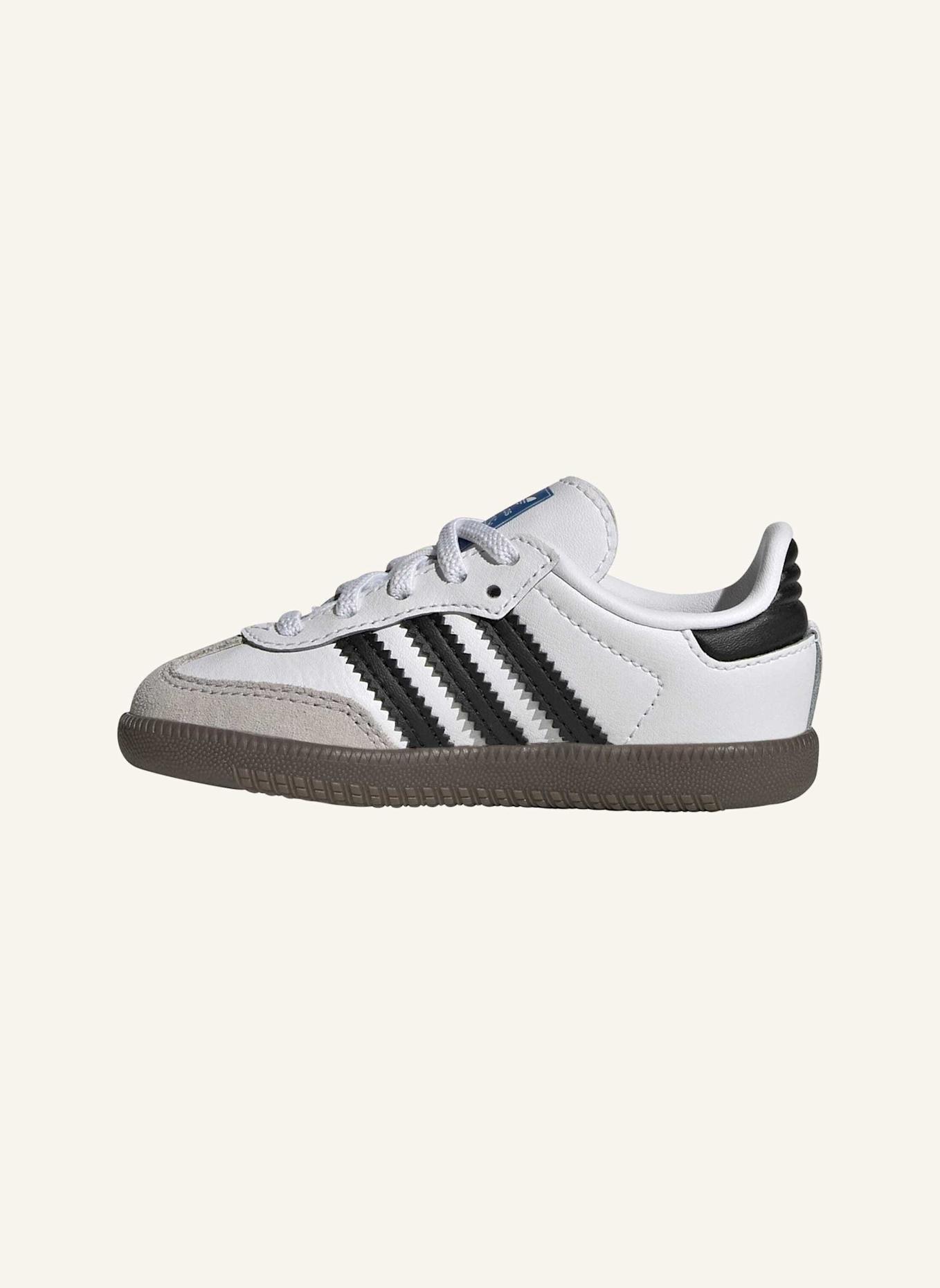 adidas Originals SAMBA OG COMFORT CLOSURE ELASTIC LACE KIDS SCHUH: WEISS