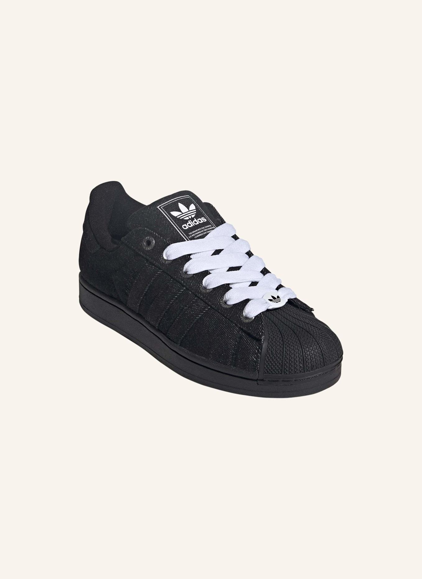 adidas Originals ADIDAS SUPERSTAR II SCHUH: SCHWARZ/ WEISS