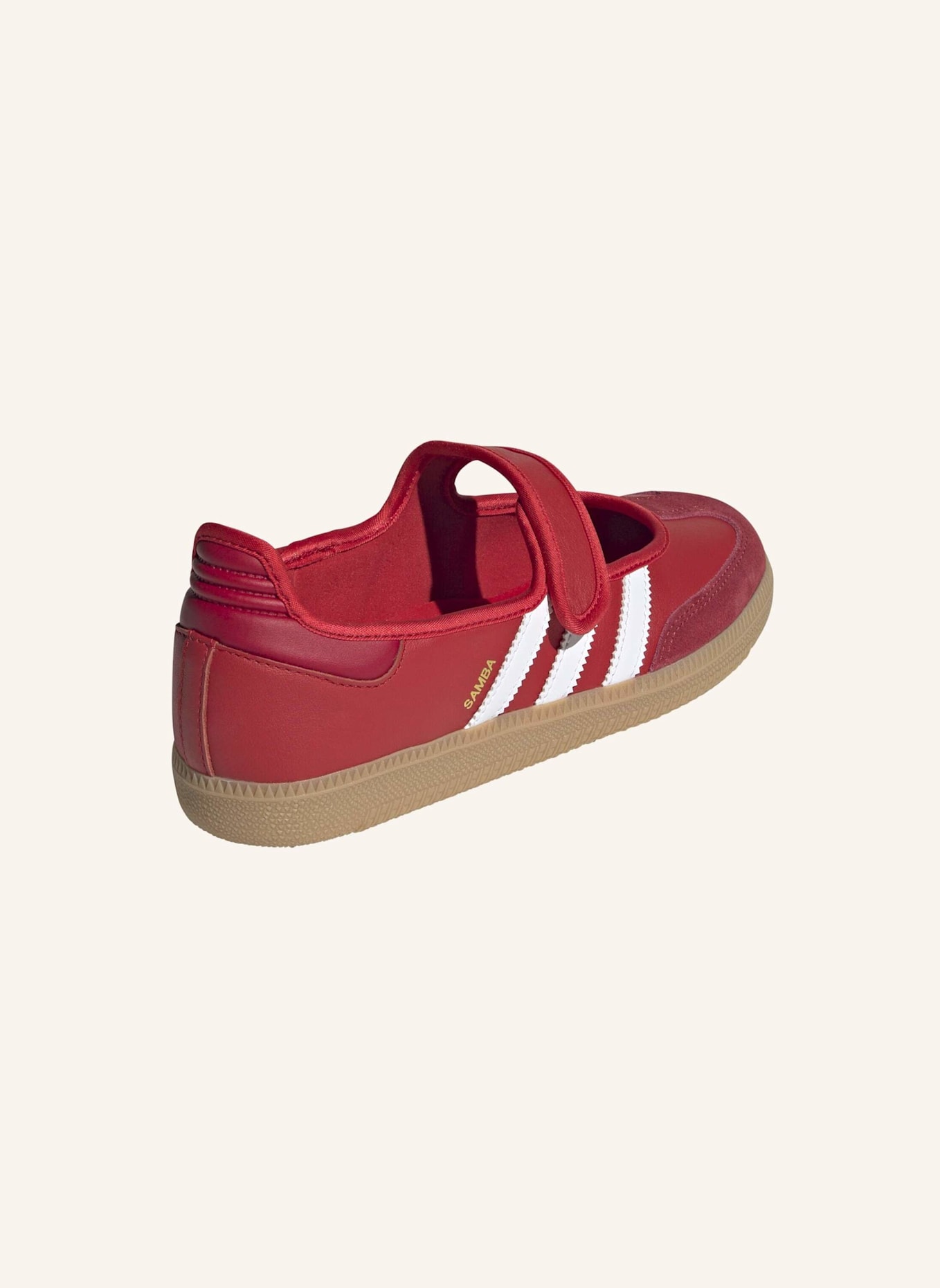 adidas Originals Mary-Jane-Ballerinas SAMBA OG: ROT/ BEIGE