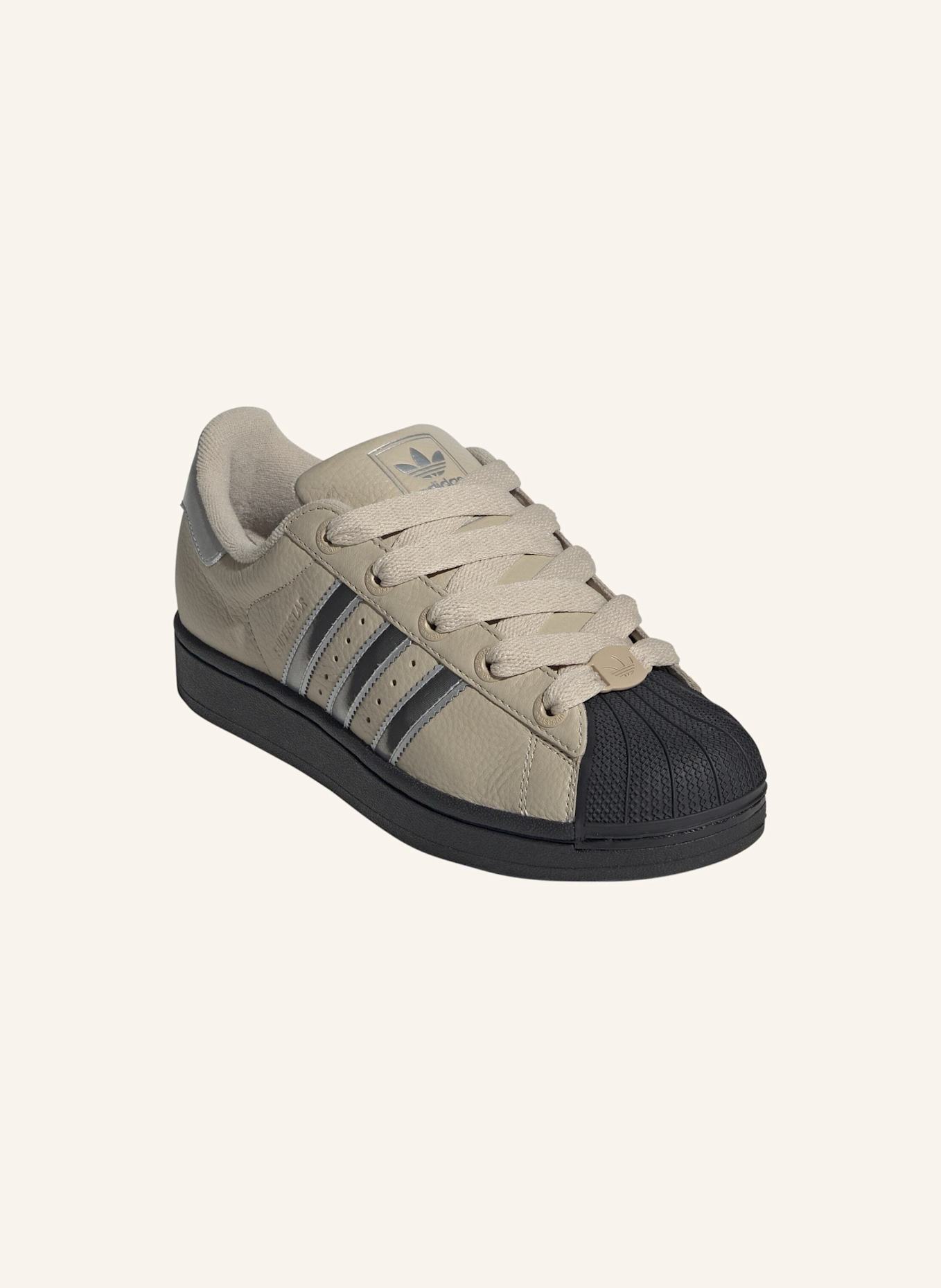adidas Originals ADIDAS SUPERSTAR II SCHUH: SILBER/ SCHWARZ